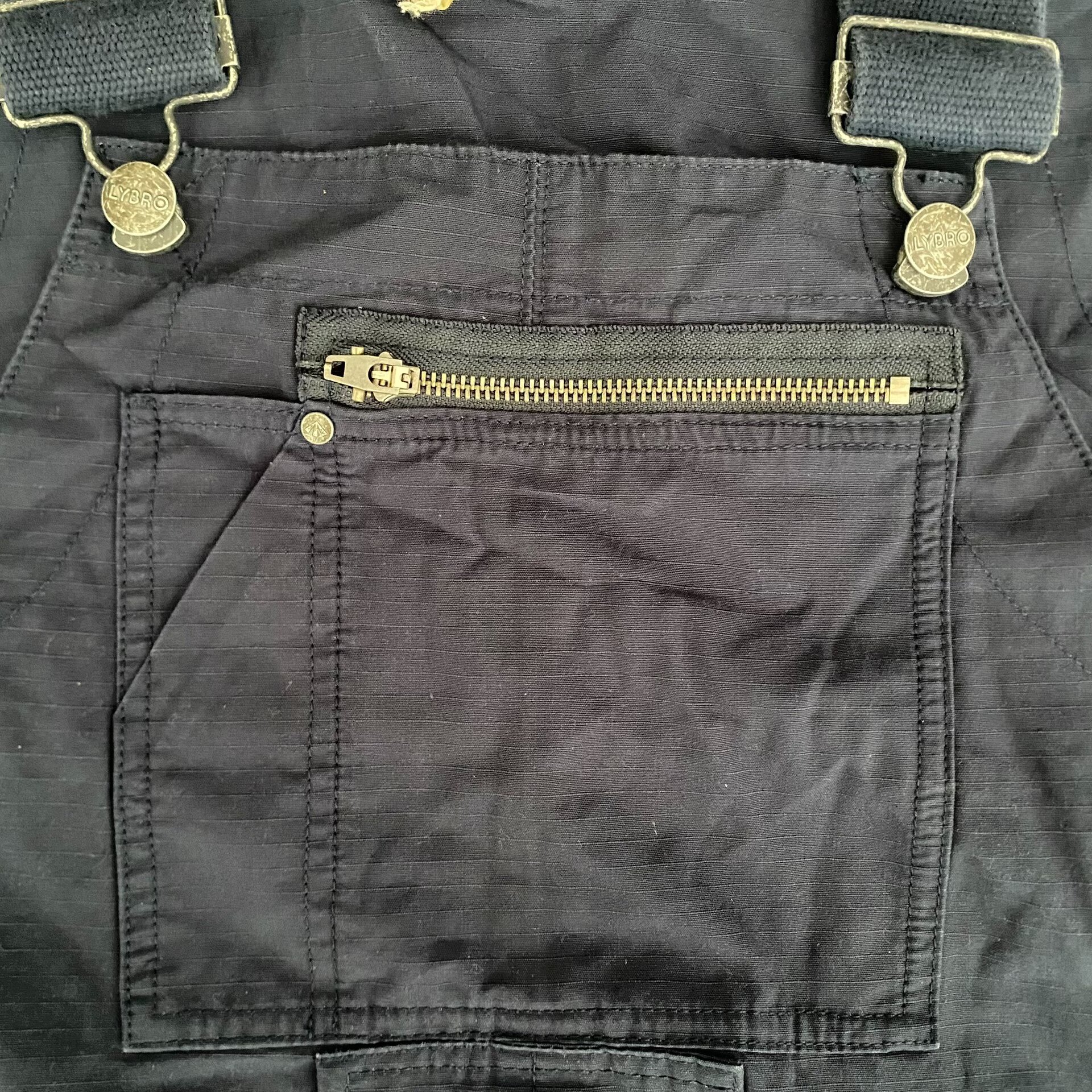 Nigel Cabourn Lybro Suspenders Pants — back