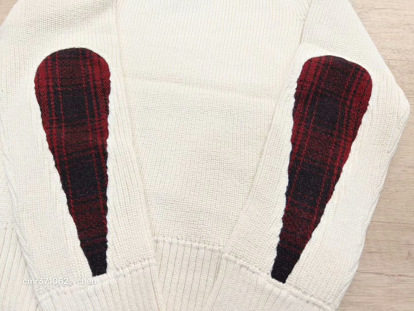 VISVIM 16AW SPOT ALBACORE CREW KNIT — detail