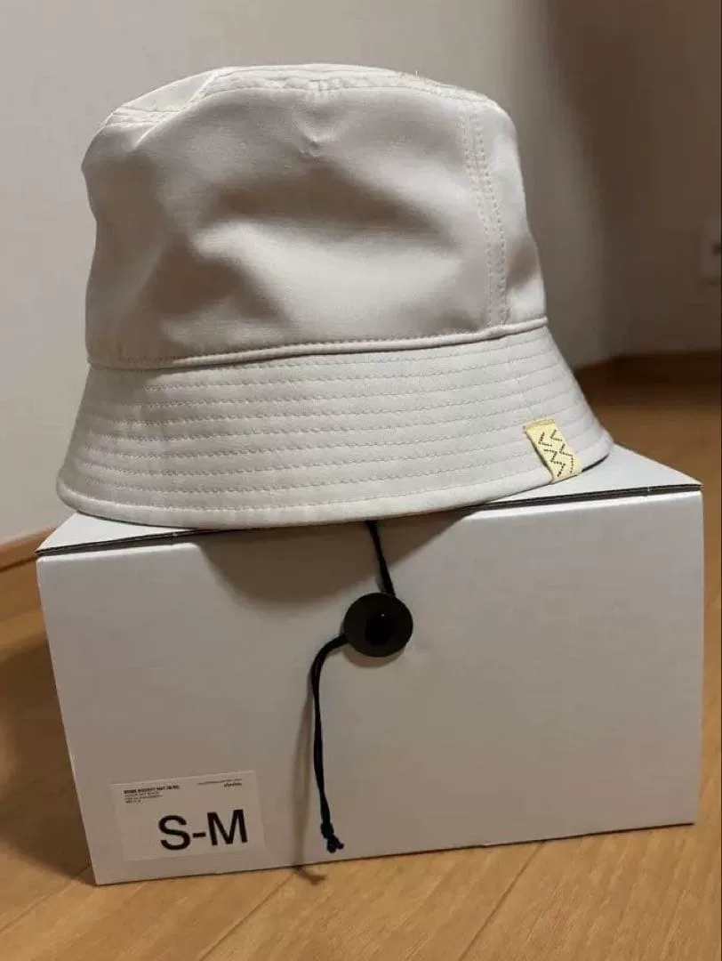 visvim DOME BUCKET HAT White S/M