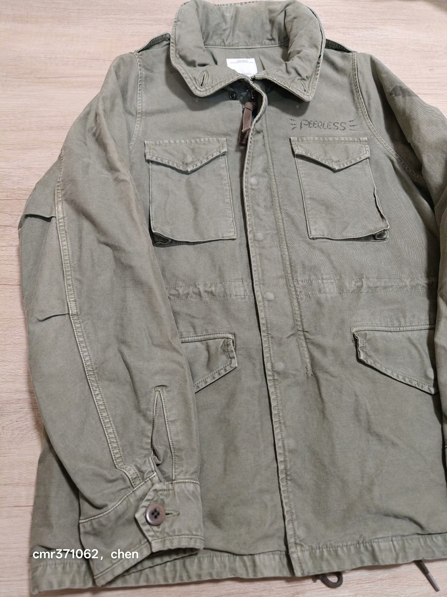 visvim 18AW Spot Bickle Jacket — detail