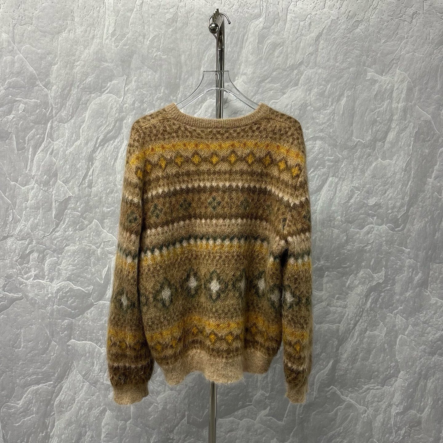 Louis Vuitton SS25 V-Neck Long-Sleeve Sweater — back