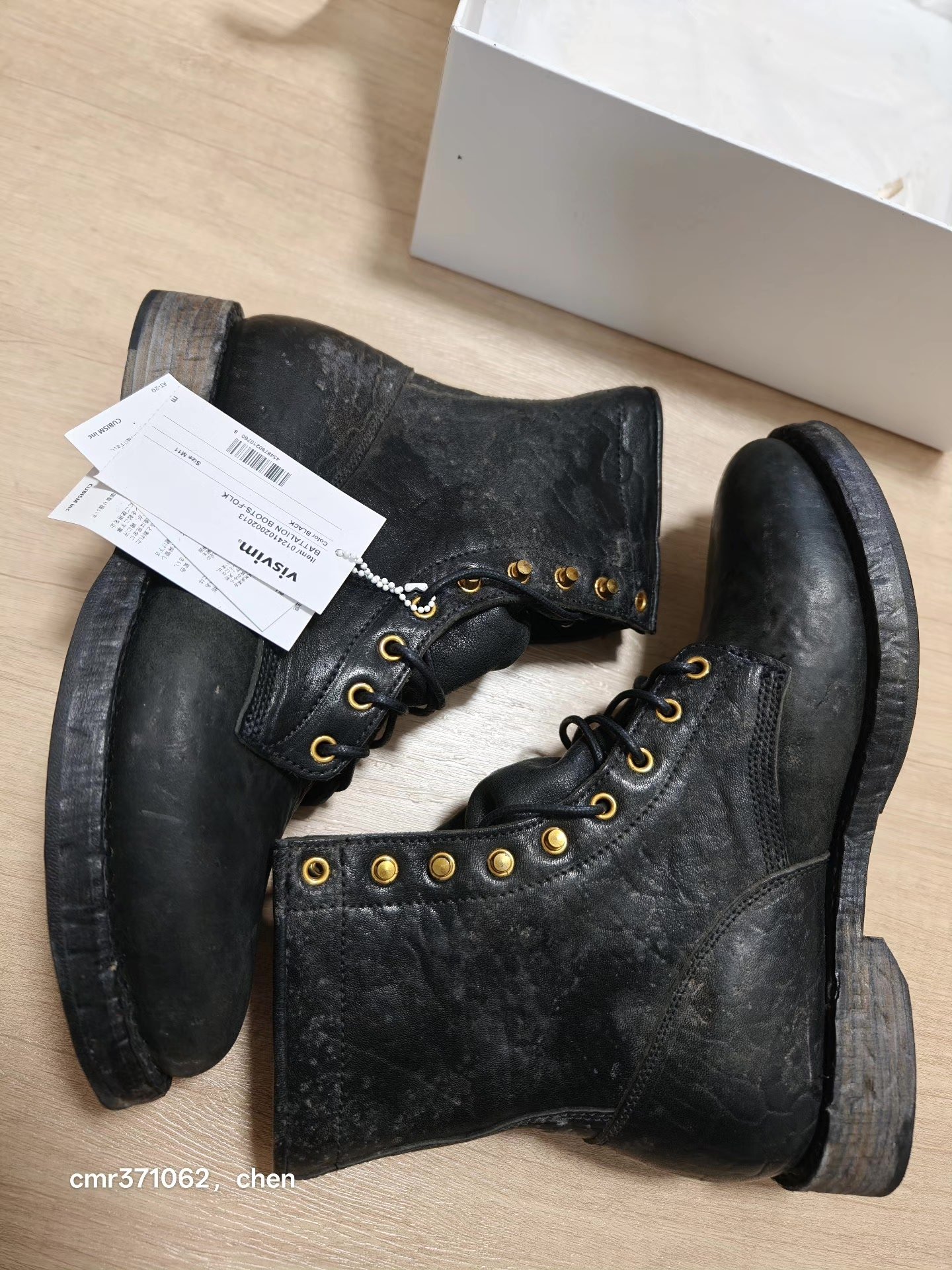 VISVIM 24SS BATTALION BOOTS — detail