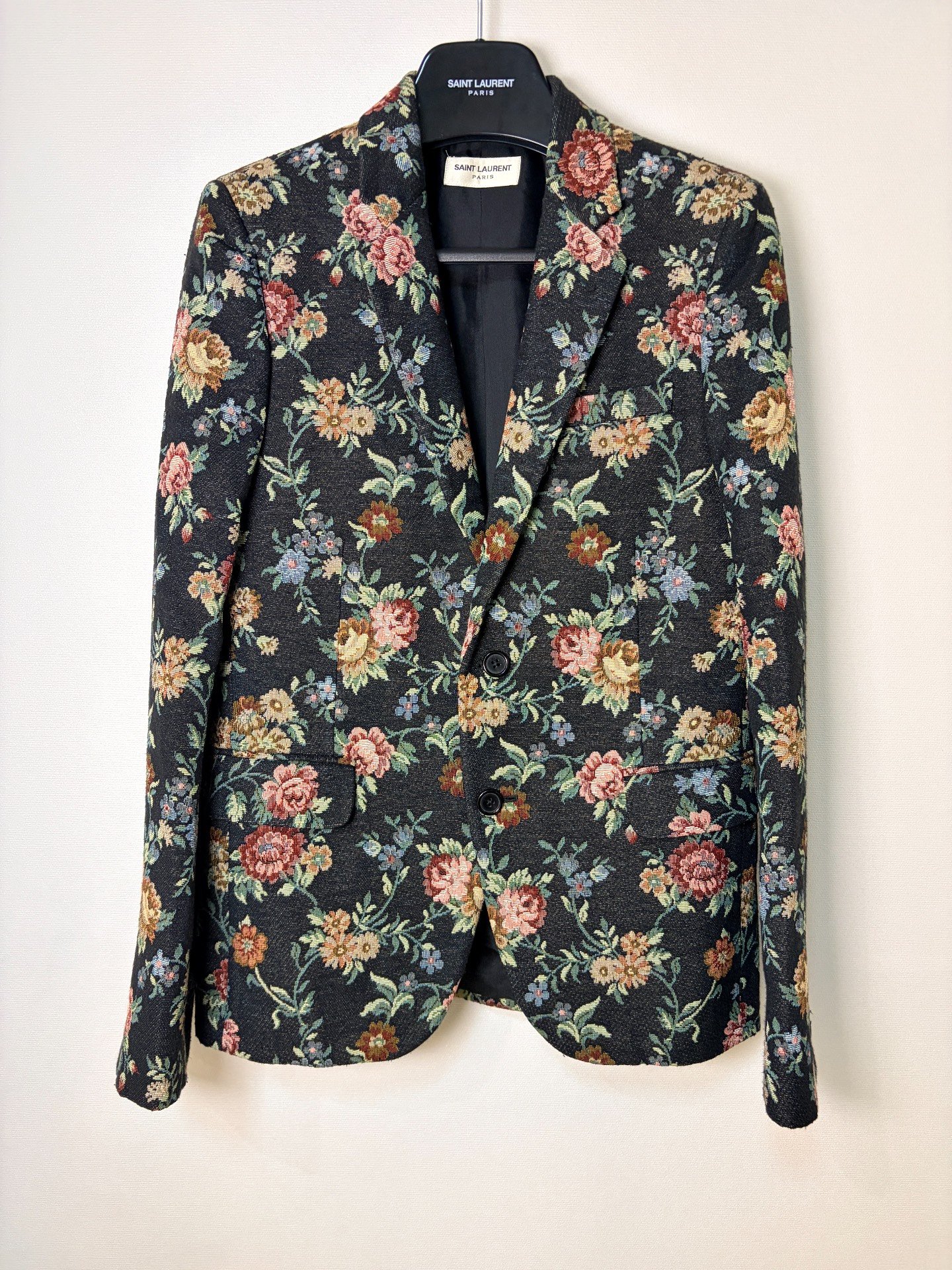 Saint Laurent SLP 15SS Floral Blazer