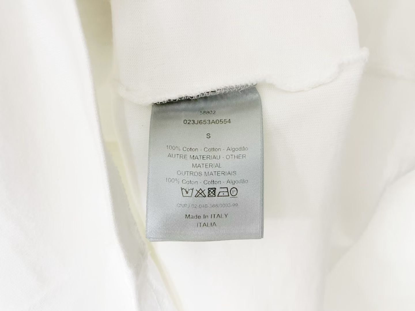 Dior Saddle Bag Patchwork Short Sleeve — front