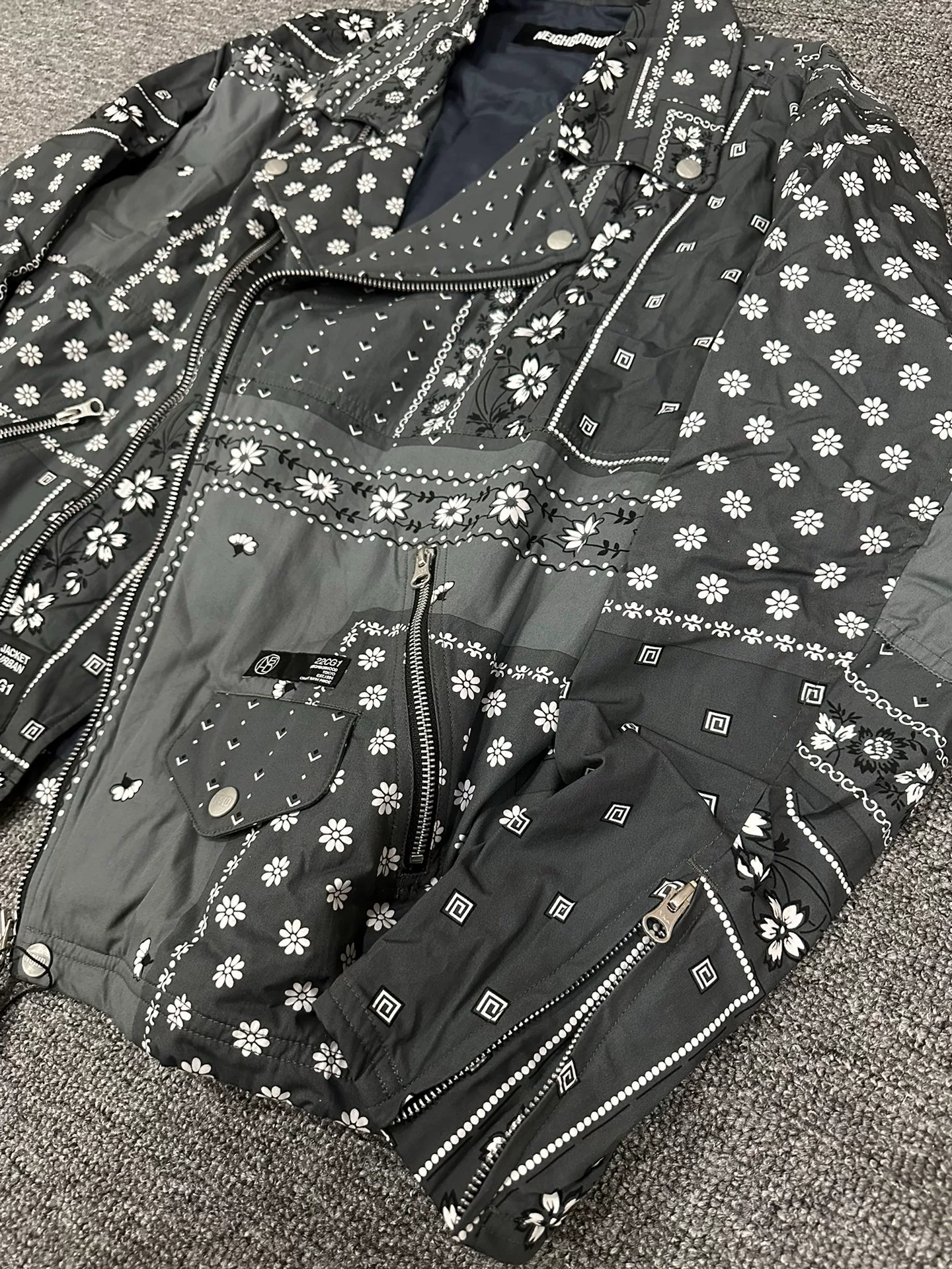 Neighborhood Bandana Cotton Jacket L — front