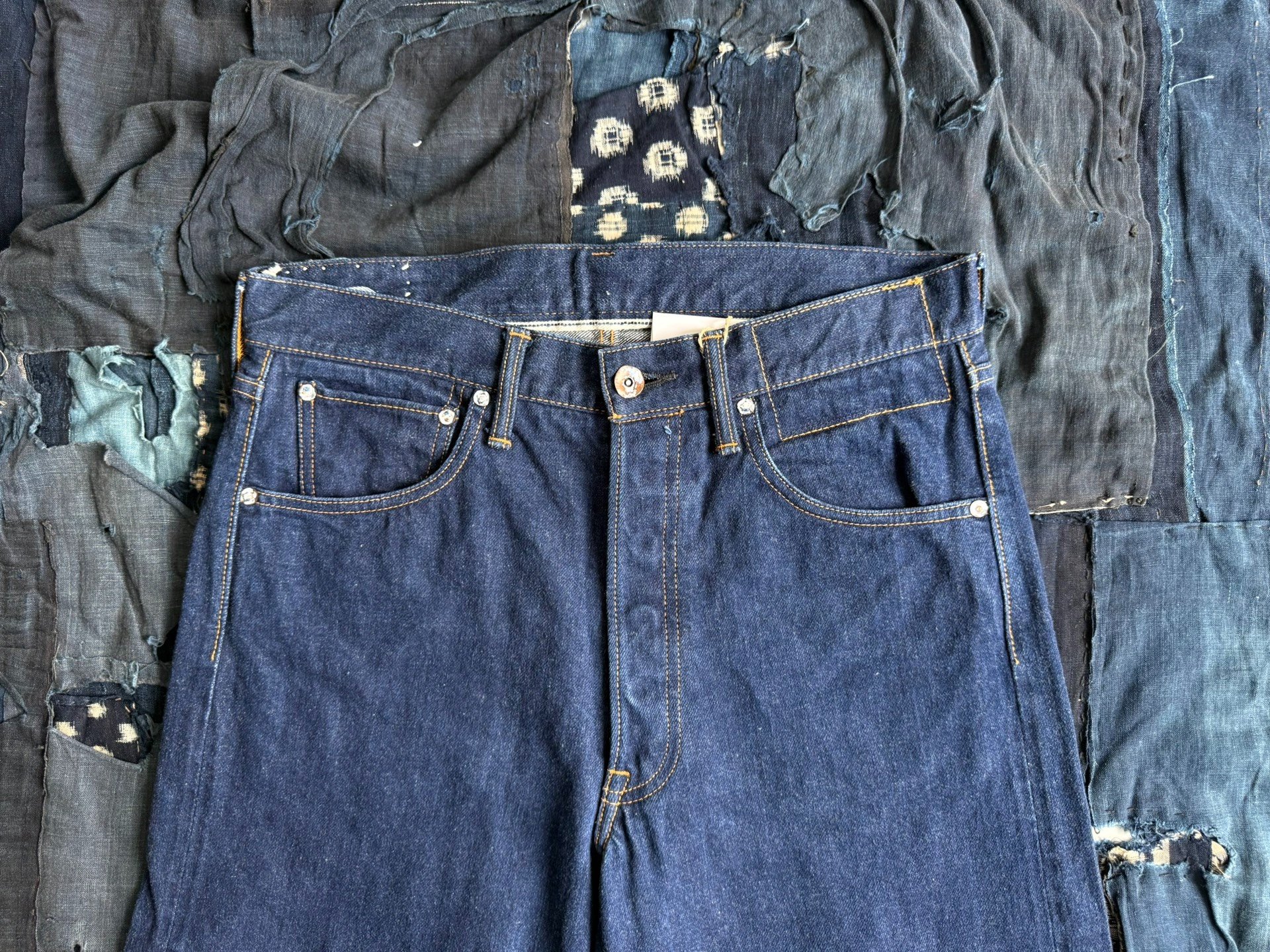 VISVIM 23AW SOCIAL SCULPTURE 01 Jeans — detail