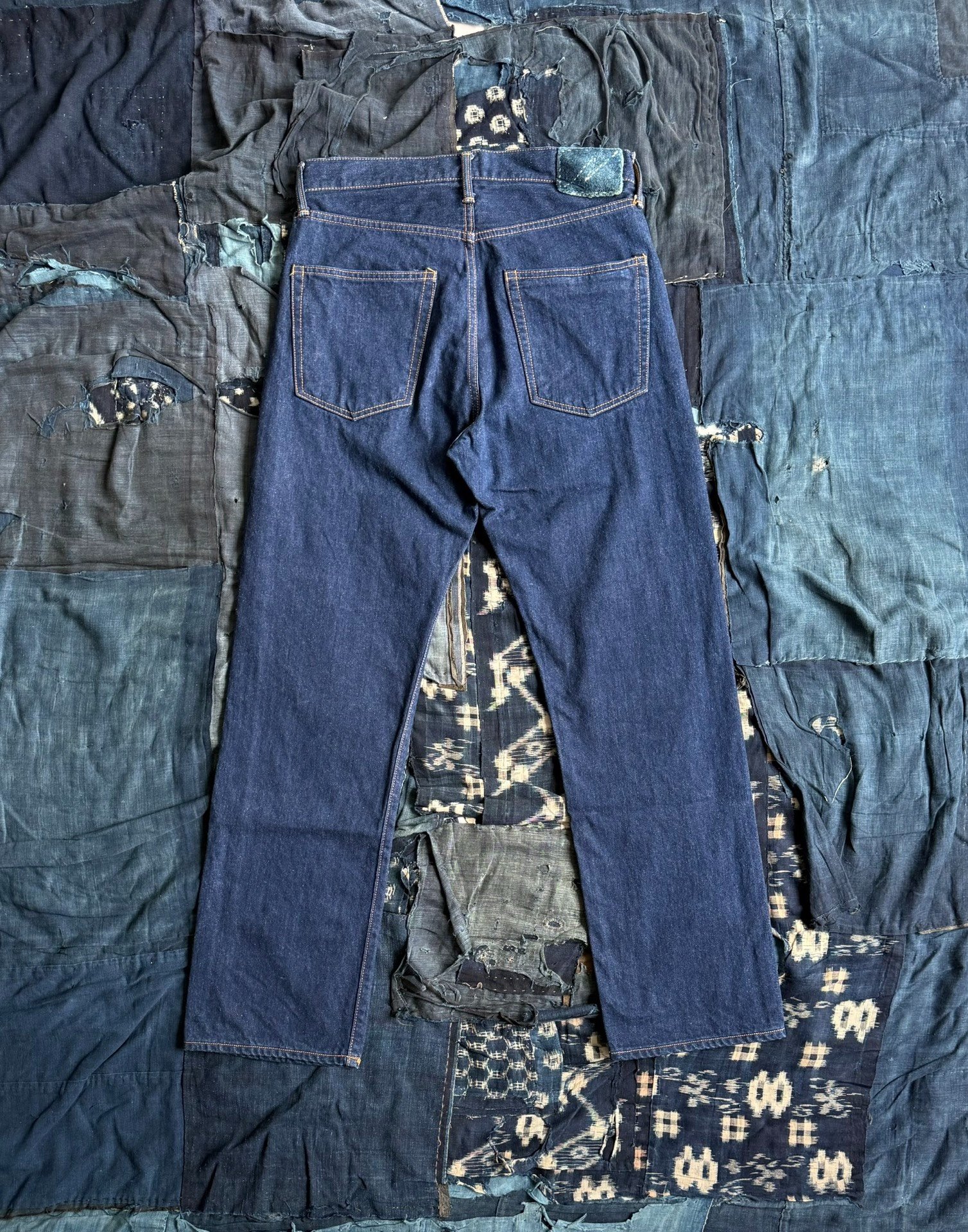 VISVIM 23AW SOCIAL SCULPTURE 01 Jeans — front