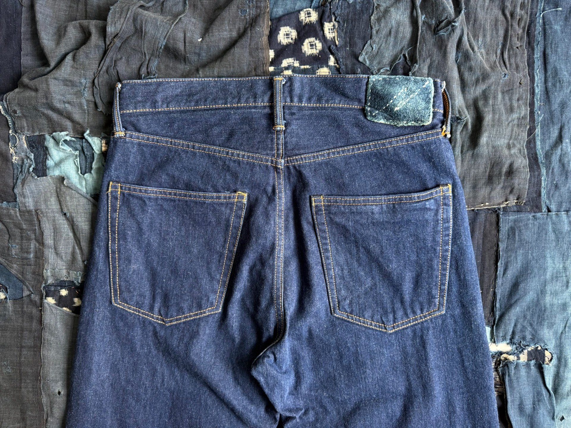 VISVIM 23AW SOCIAL SCULPTURE 01 Jeans — back