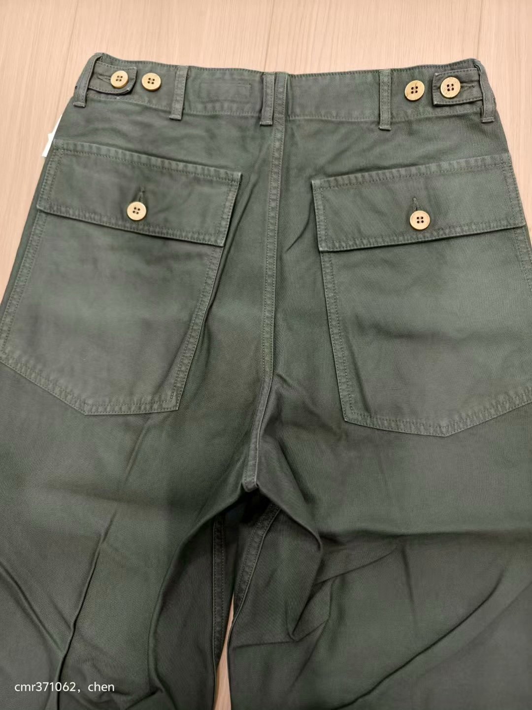 VISVIM 24AW BENNING PANTS — back