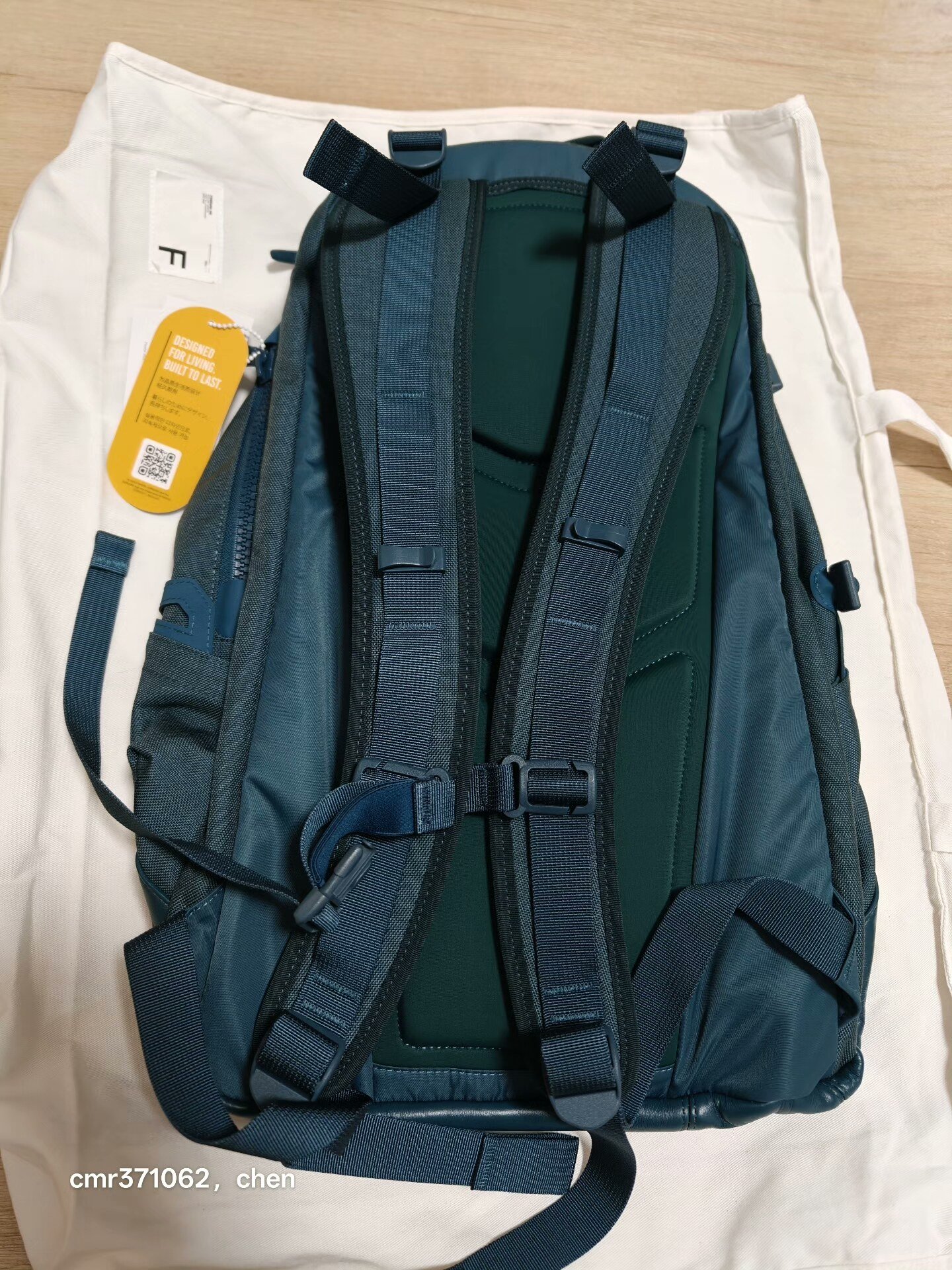 visvim 25AW Spot Cordura 20L — label