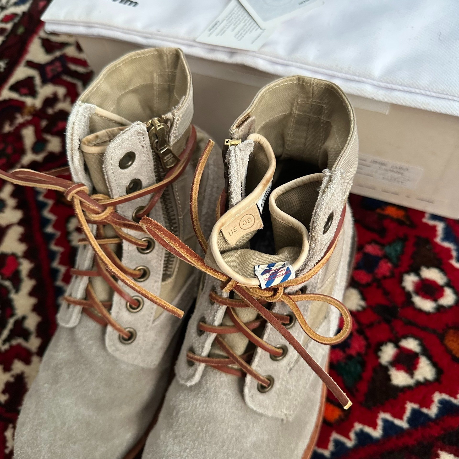 visvim 11aw 7-Hole Boots Size 8 — back
