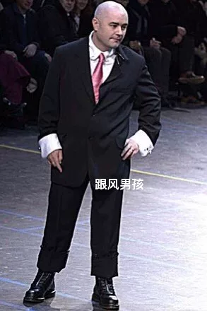 Yohji Yamamoto 04AW Zip Collar Suit — label