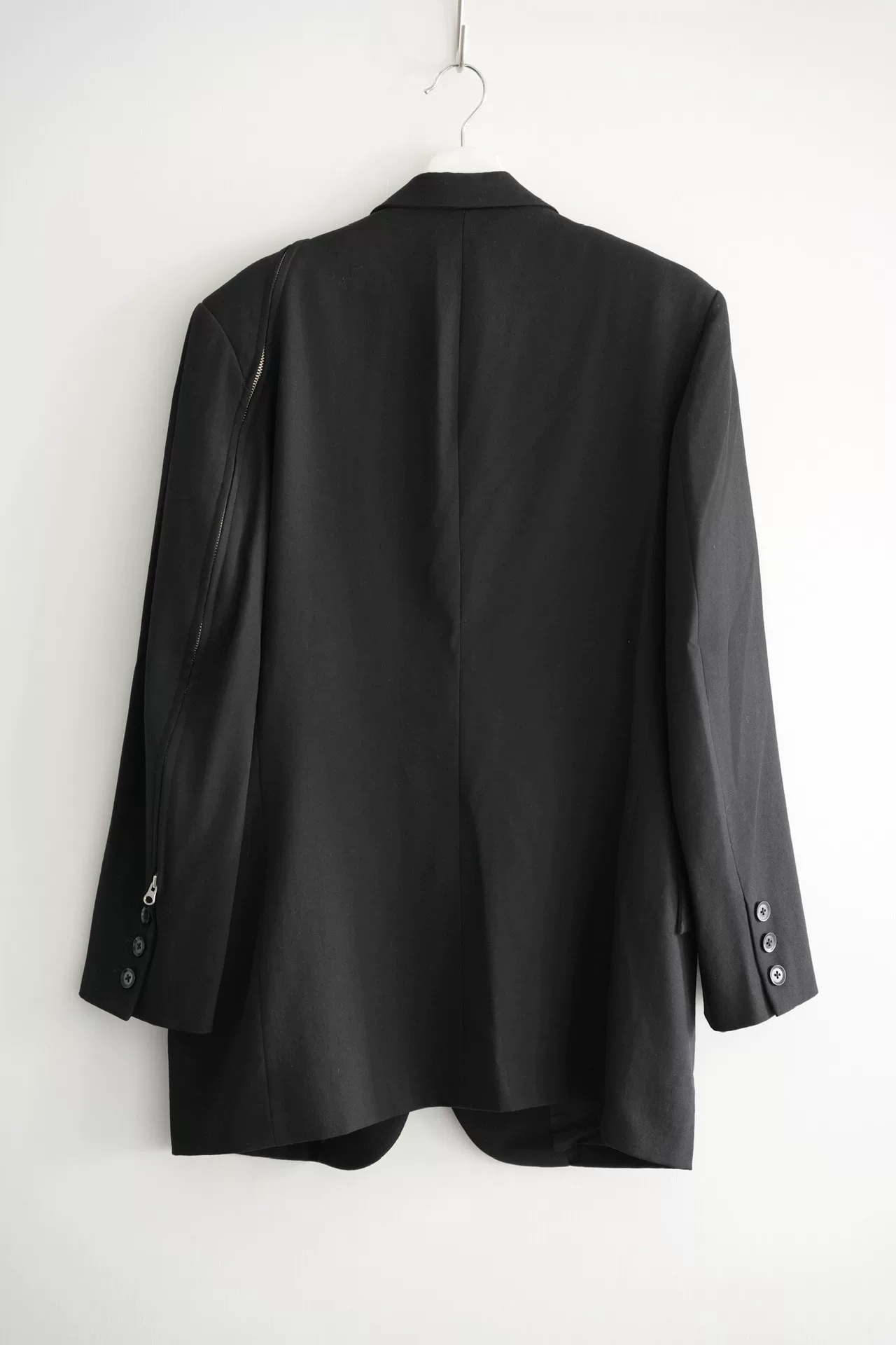 Yohji Yamamoto 04AW Zip Collar Suit — front