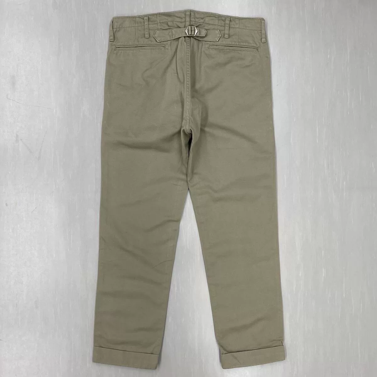 VISVIM HIGH WATER CHINO — front