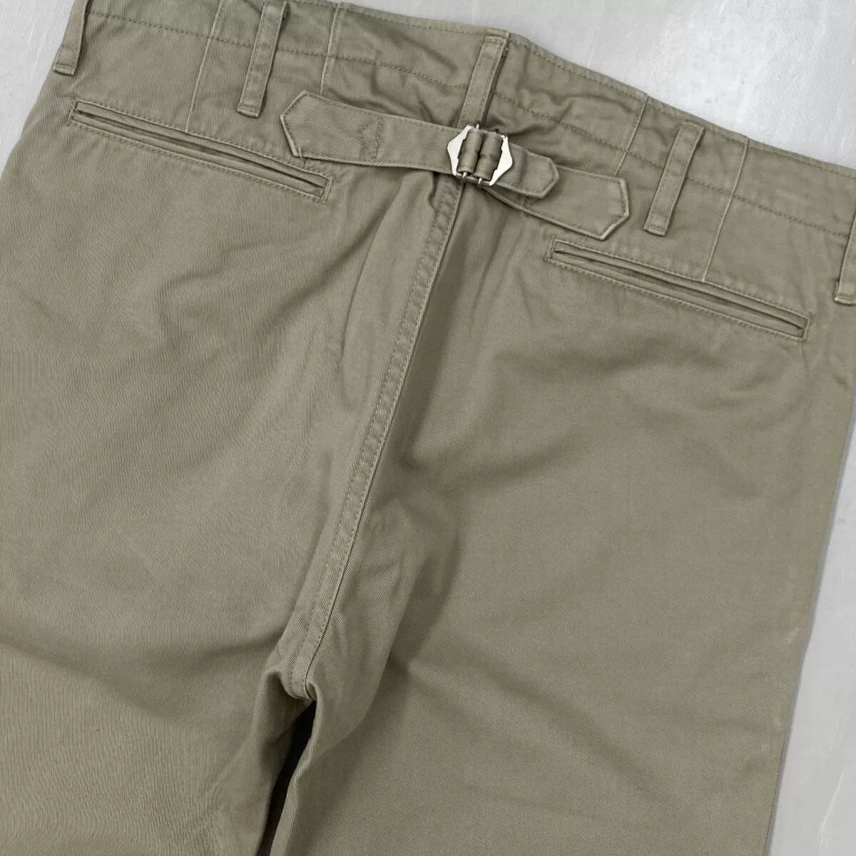 VISVIM HIGH WATER CHINO — back