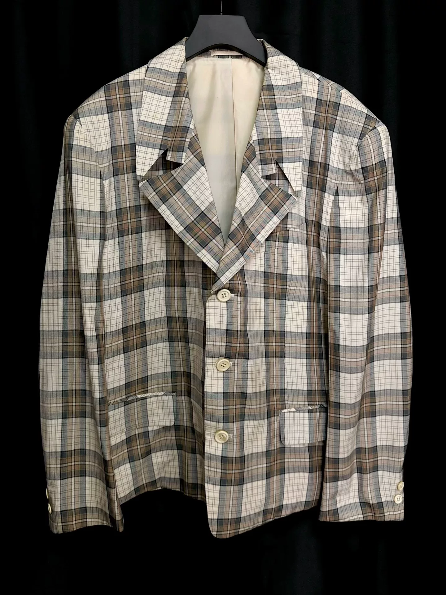 Comme des Garcons 87SS Silk Runway Coat
