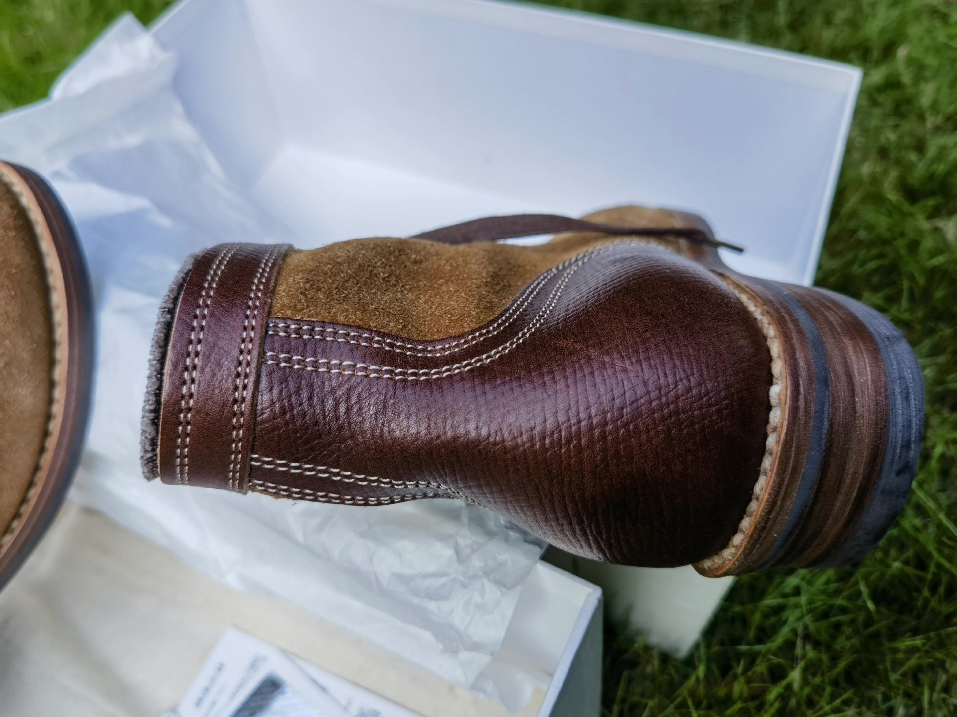 Visvim 18AW Lafayette 9.5 — label