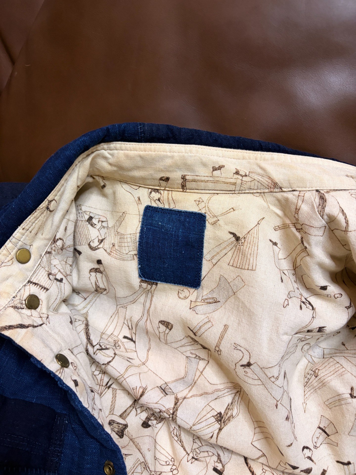 visvim Kofu Kerchief Down Jacket — back