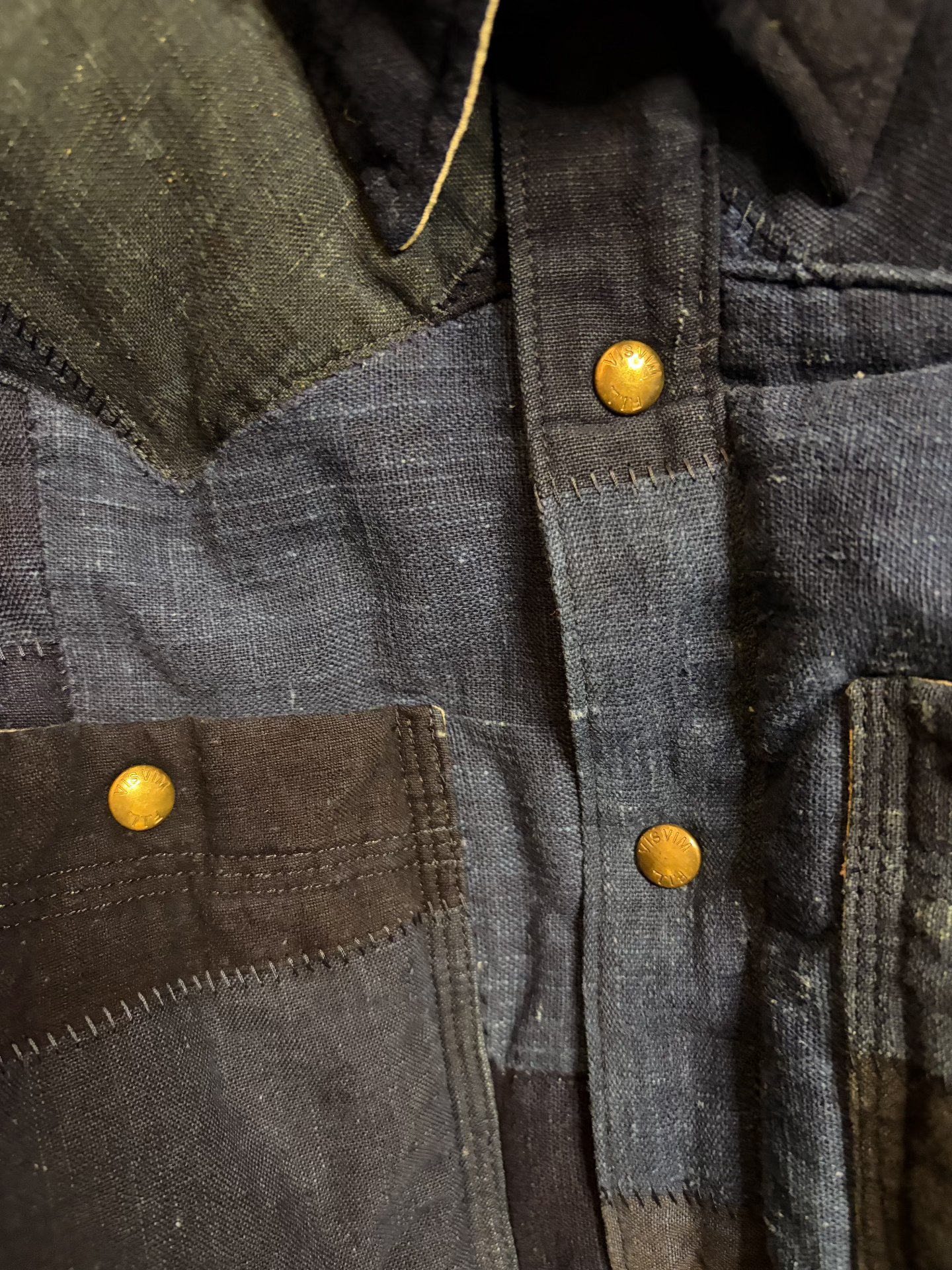 visvim Kofu Kerchief Down Jacket — detail