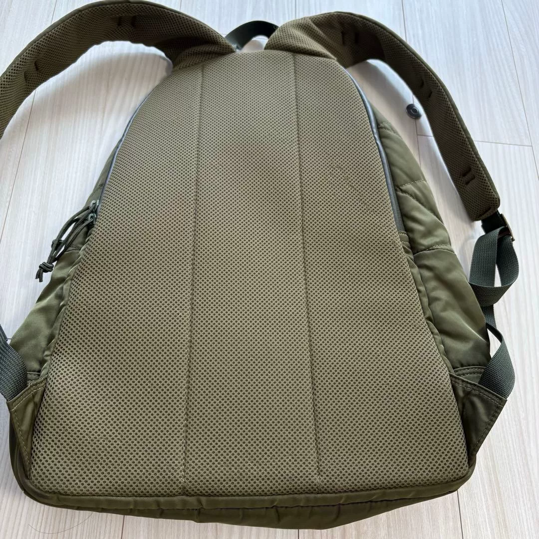 sakai x PORTER Olive Green Backpack — back