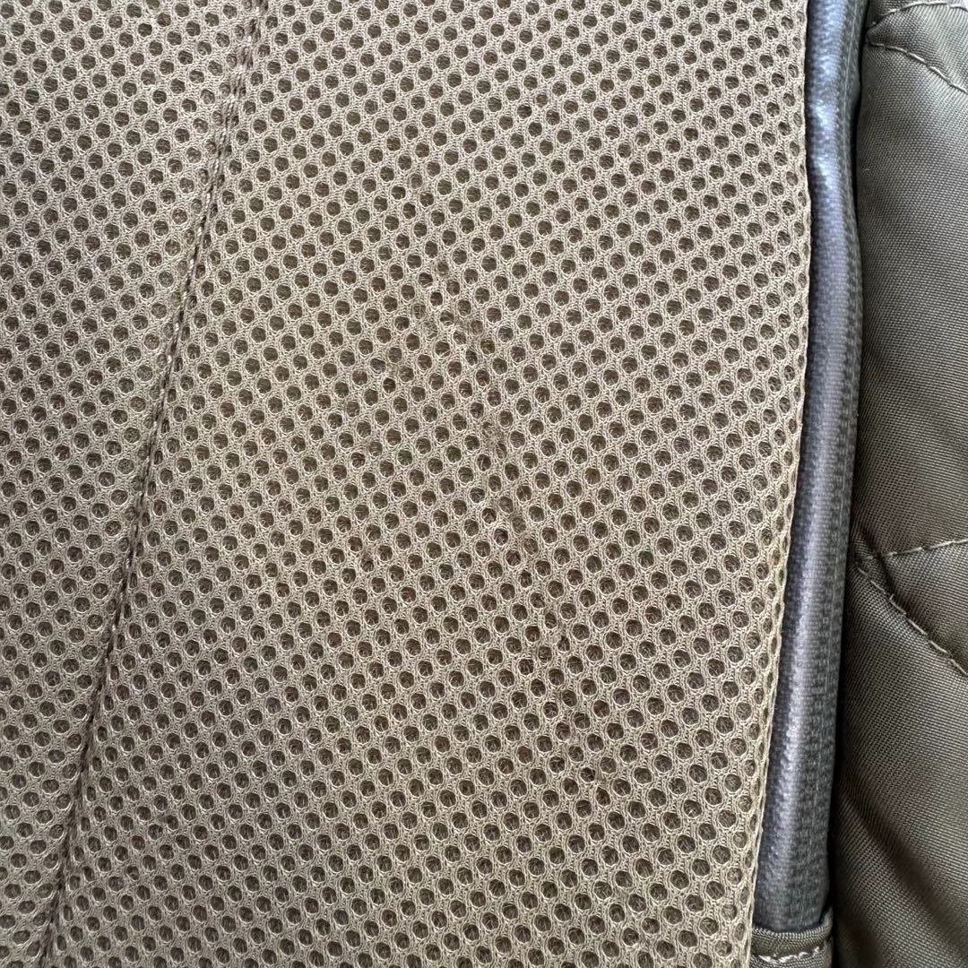 sakai x PORTER Olive Green Backpack — label