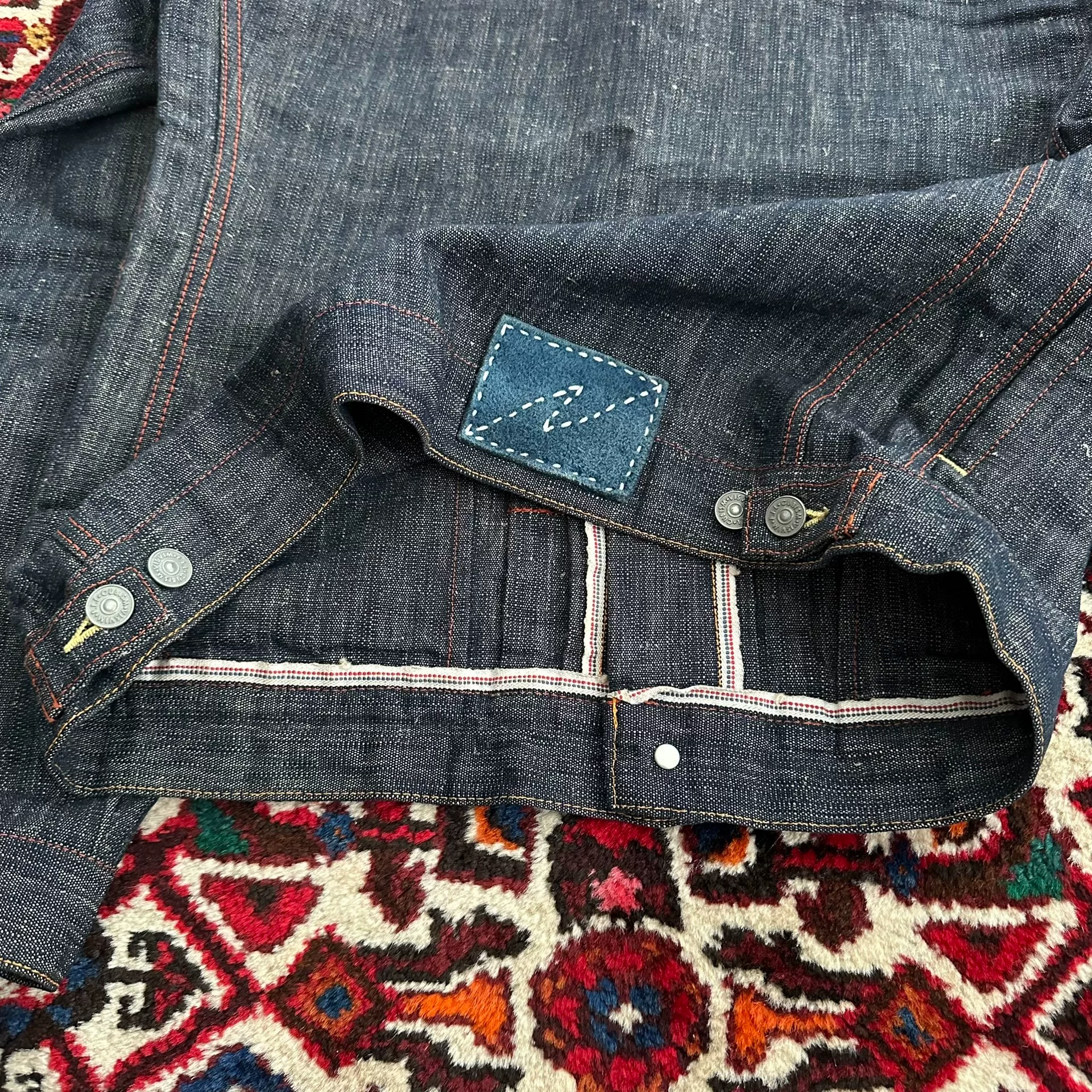 Visvim 16AW ICT 101 JKT Denim Jacket — label