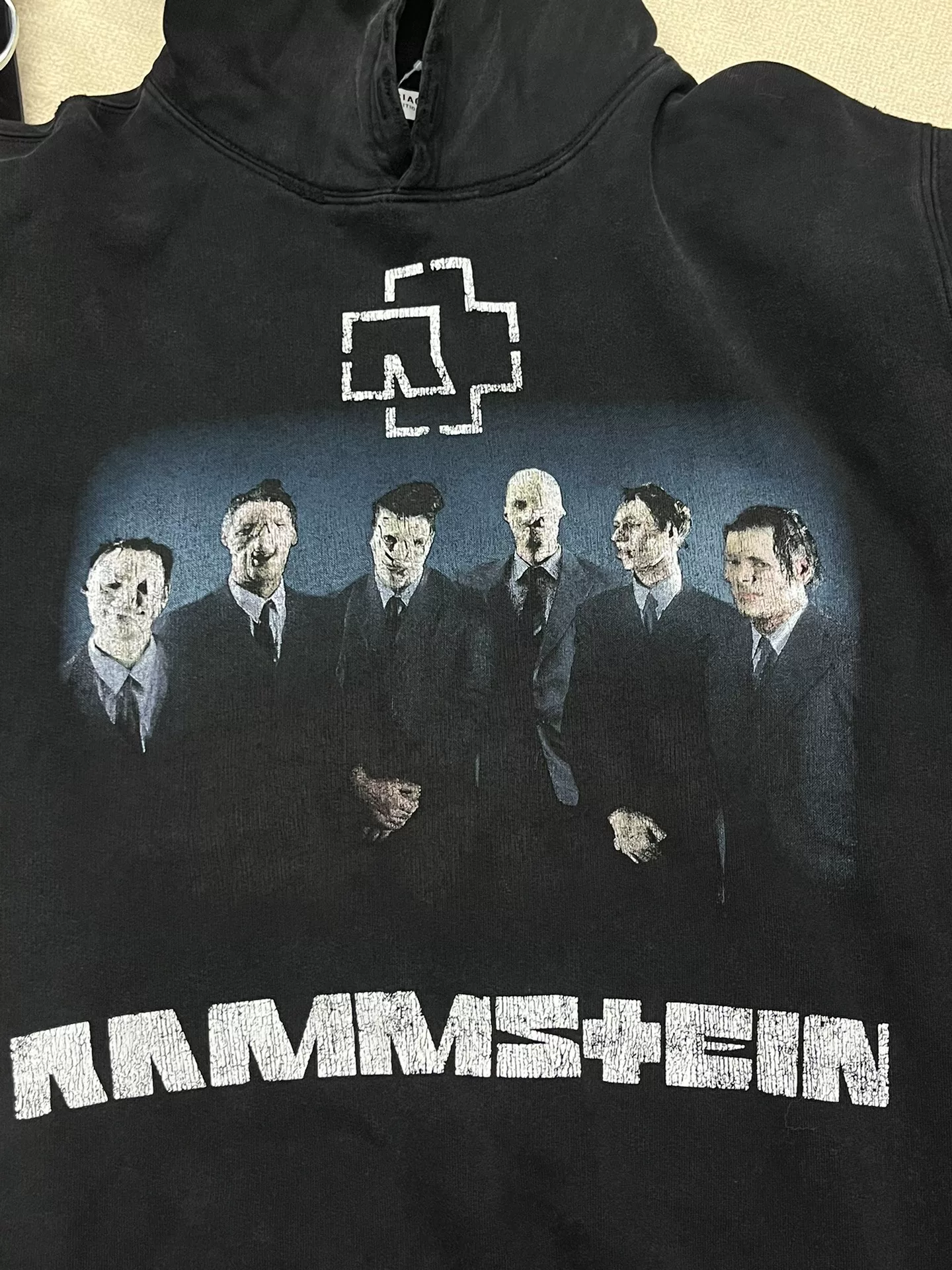 Balenciaga Rammstein Limited Hoodie — detail