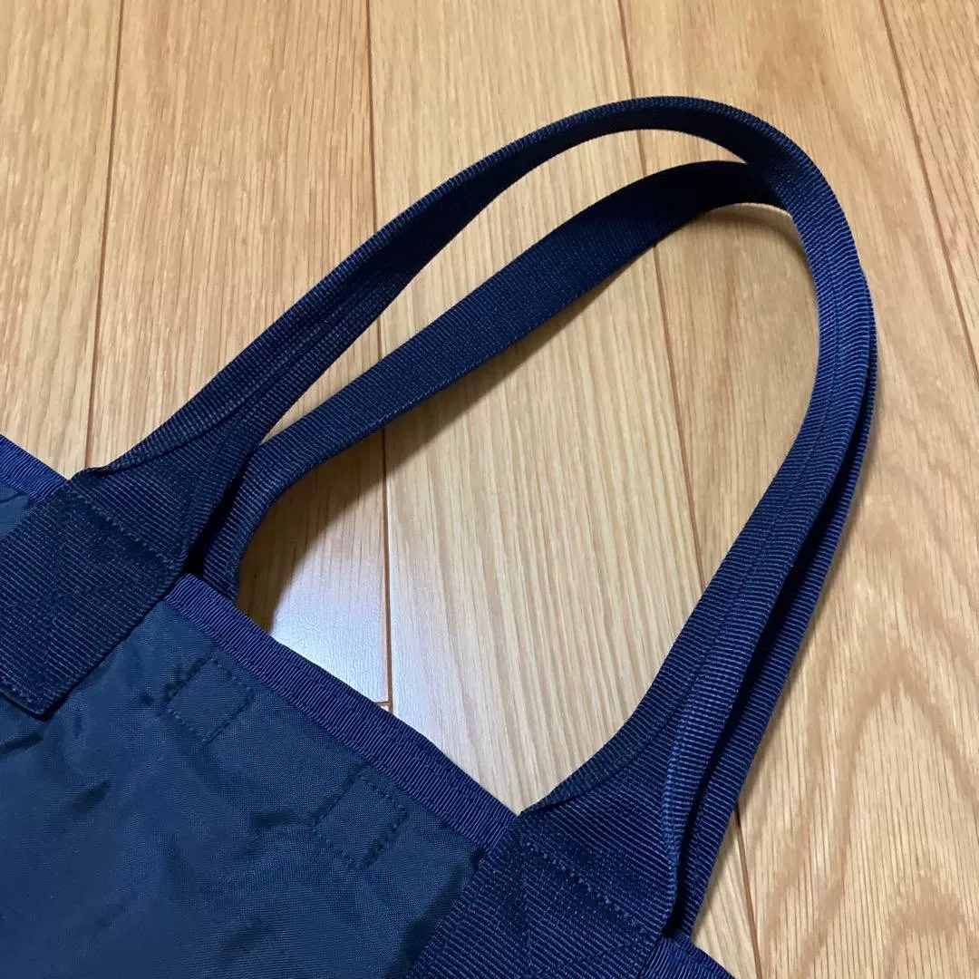 PORTER FORCE 2WAY Navy Tote Bag — back