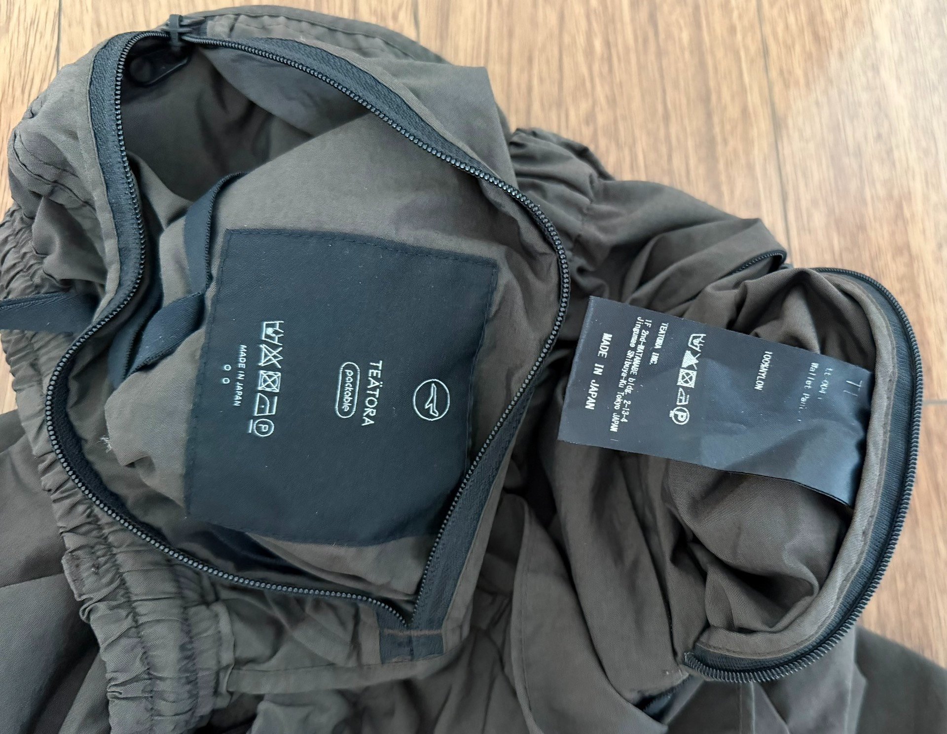 TEATORA WALLET PANTS RESORT PACKABLE LIMITED — detail