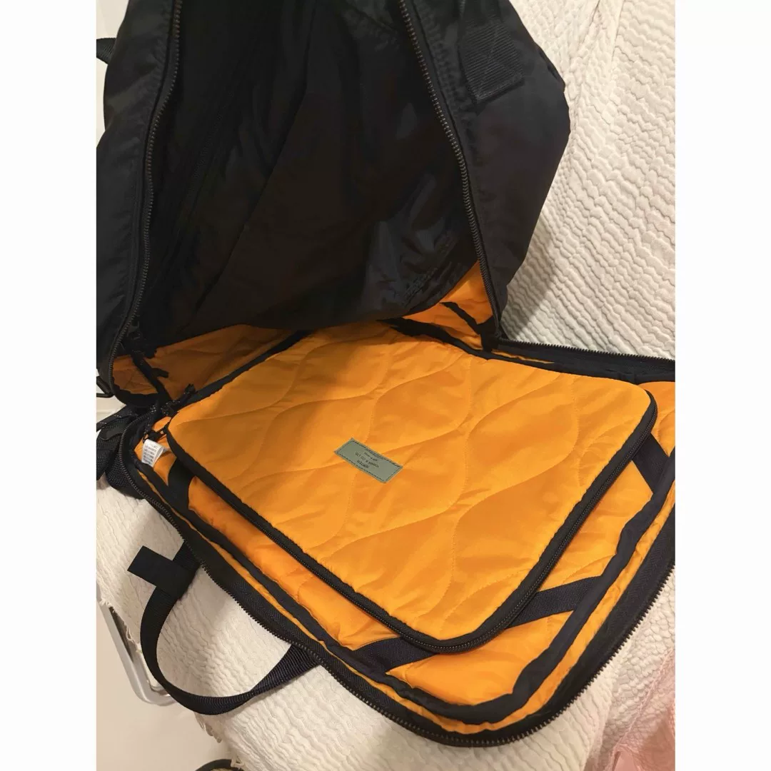 PORTER FORCE 3WAY Briefcase Backpack — label