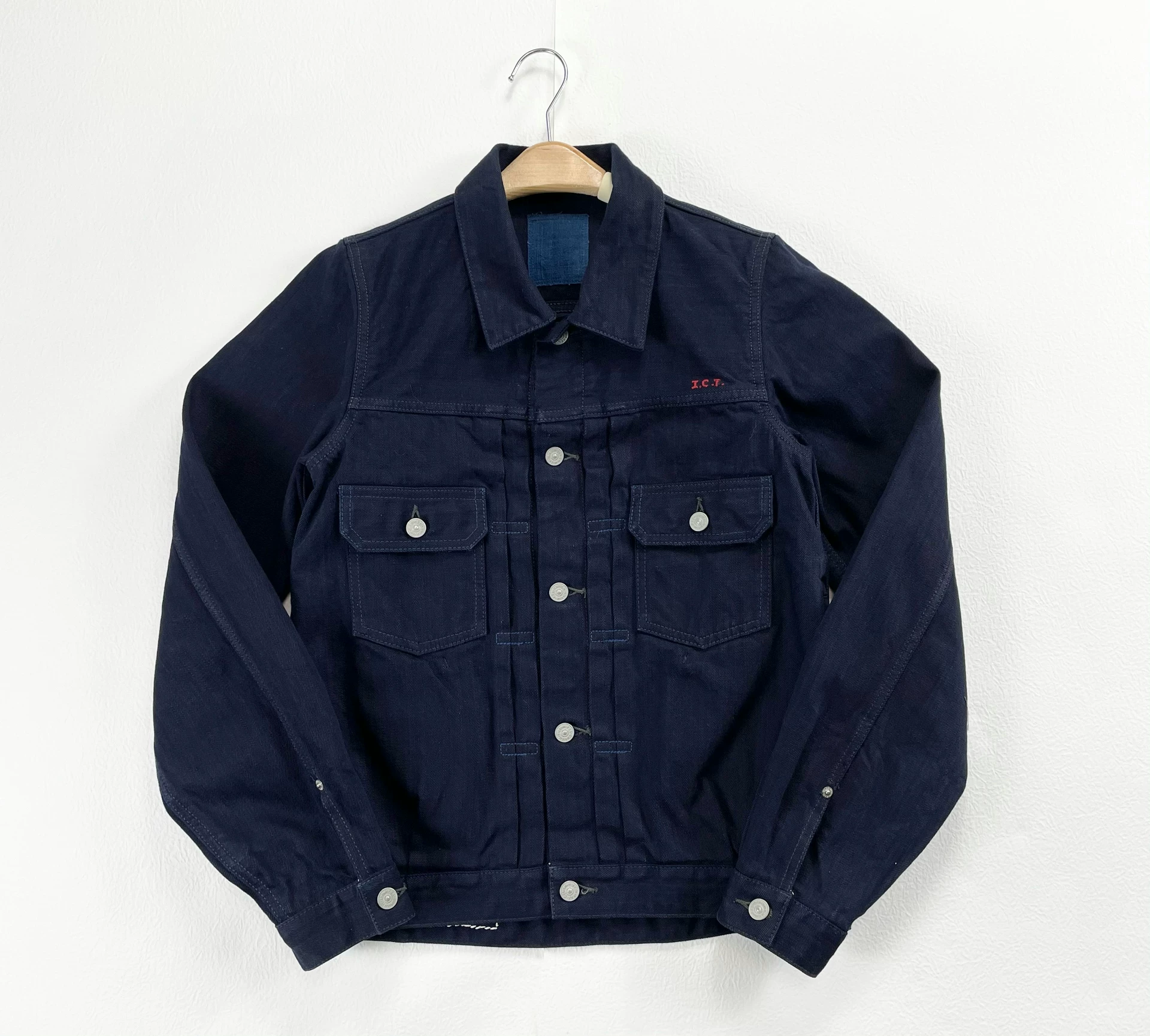 VISVIM ICT JUMBO 101 Denim Jacket — front