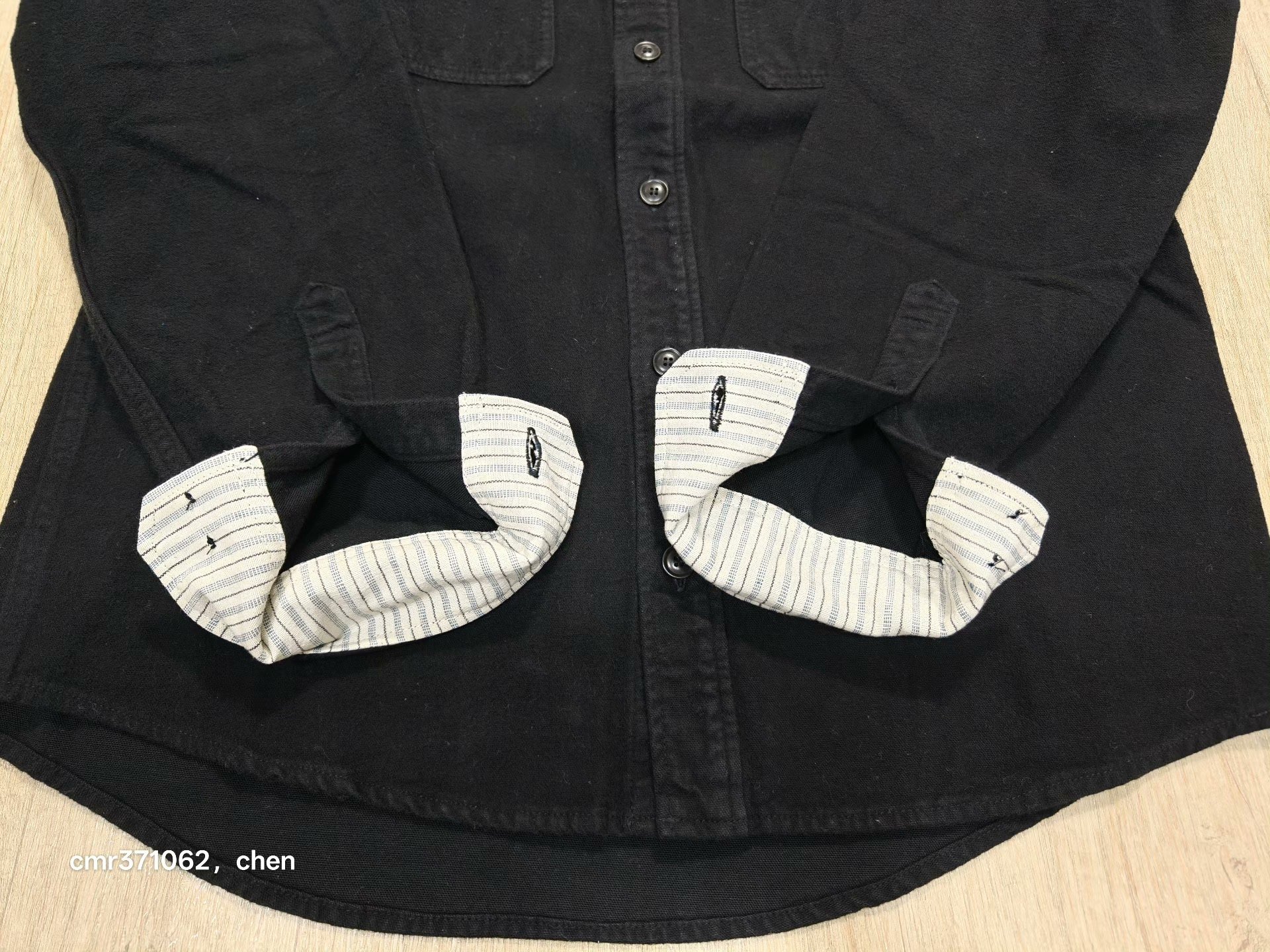 VISVIM 19SS BLACK ELK FLANNEL — detail
