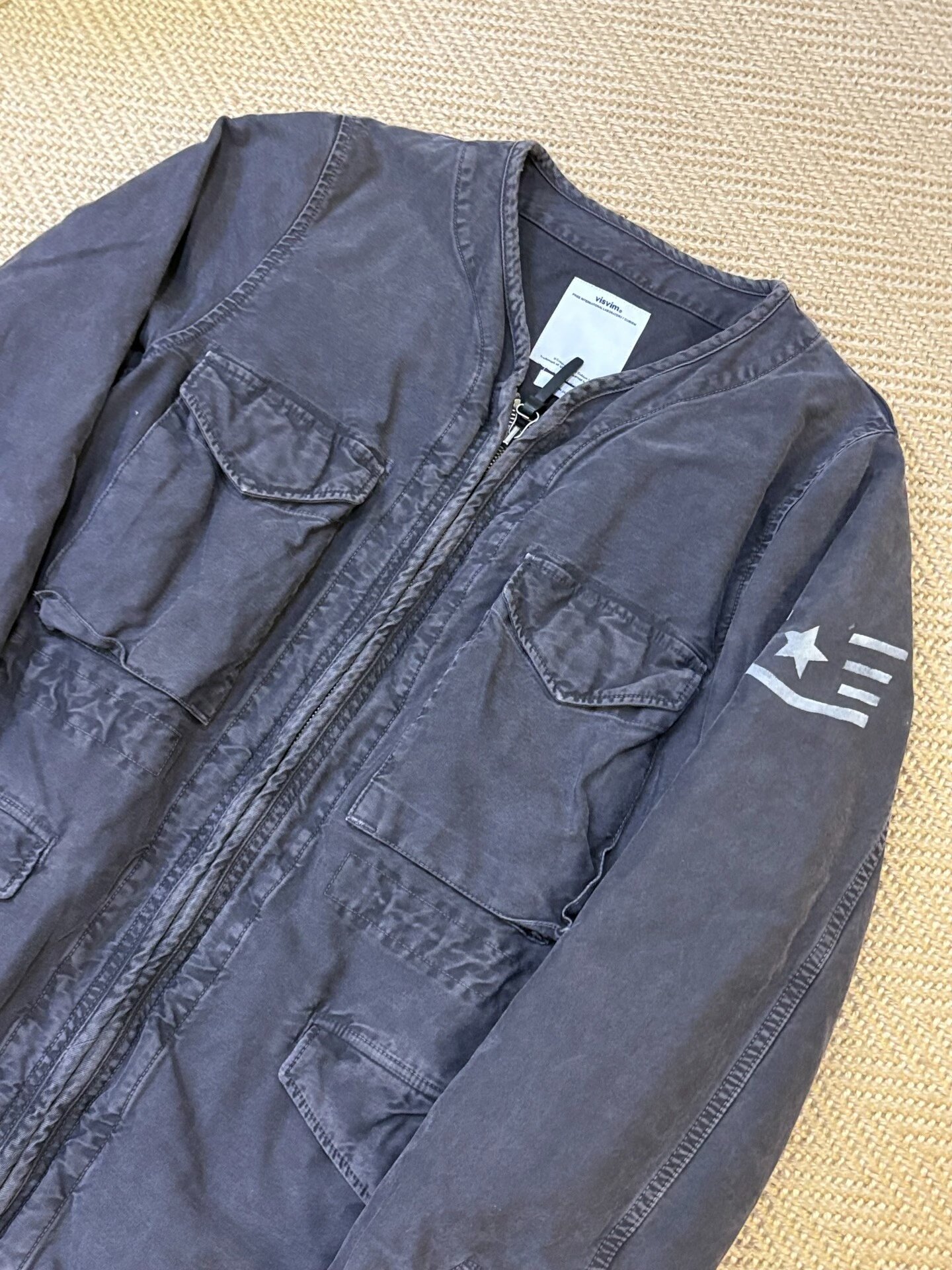 VISVIM RESERVES 17AW Zip Jacket — label
