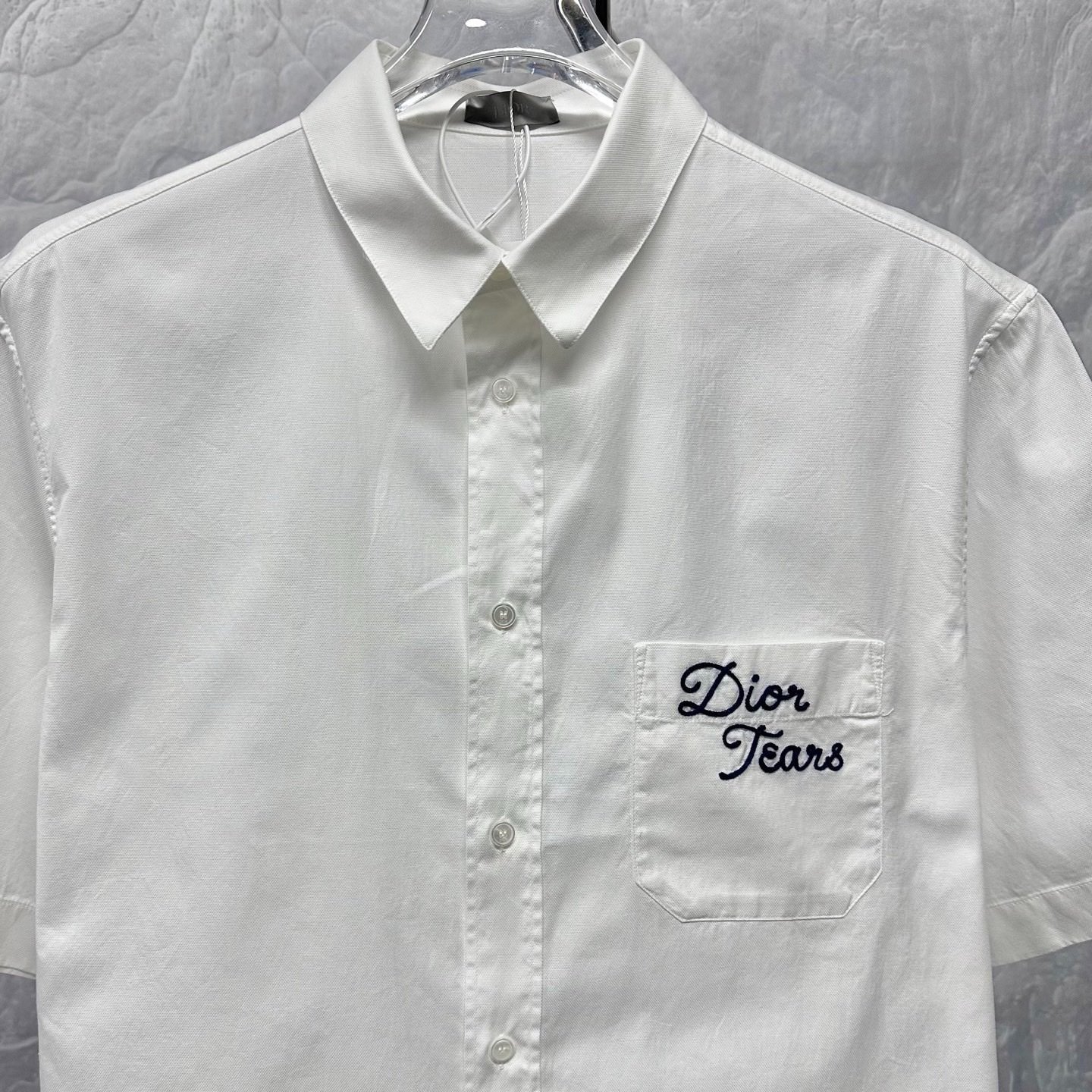 Dior Tears SS24 Short-Sleeve Shirt — front