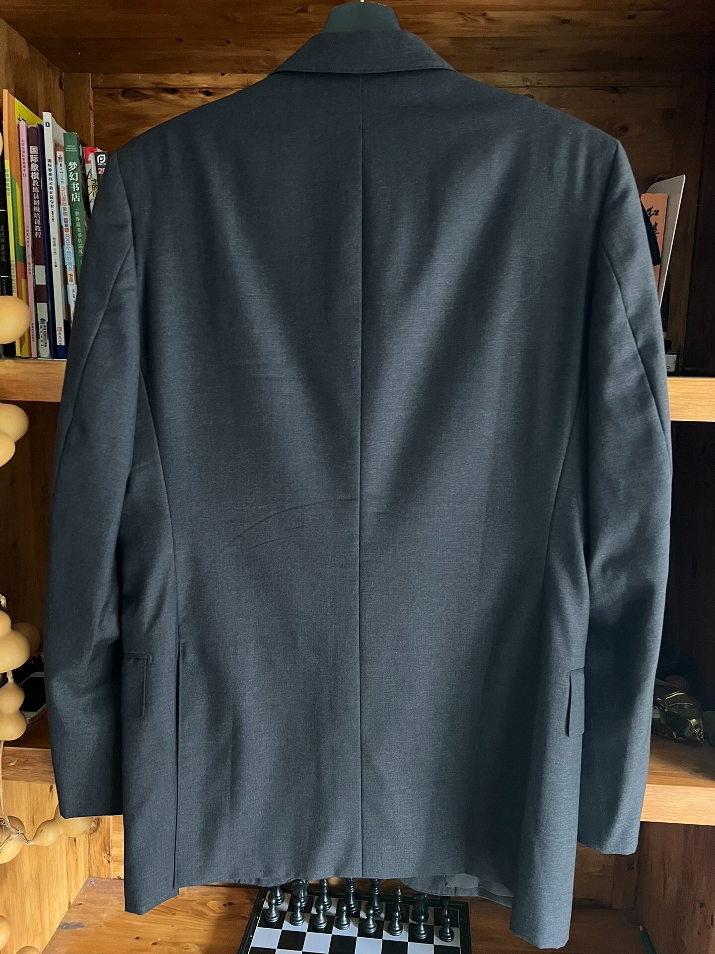 Margaret Howell Early Black Label Wool Blazer — label