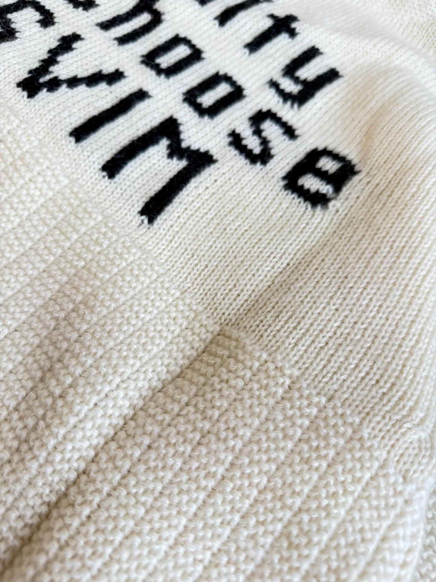 Visvim 25SS Boatneck Mohair Wool Knit — back