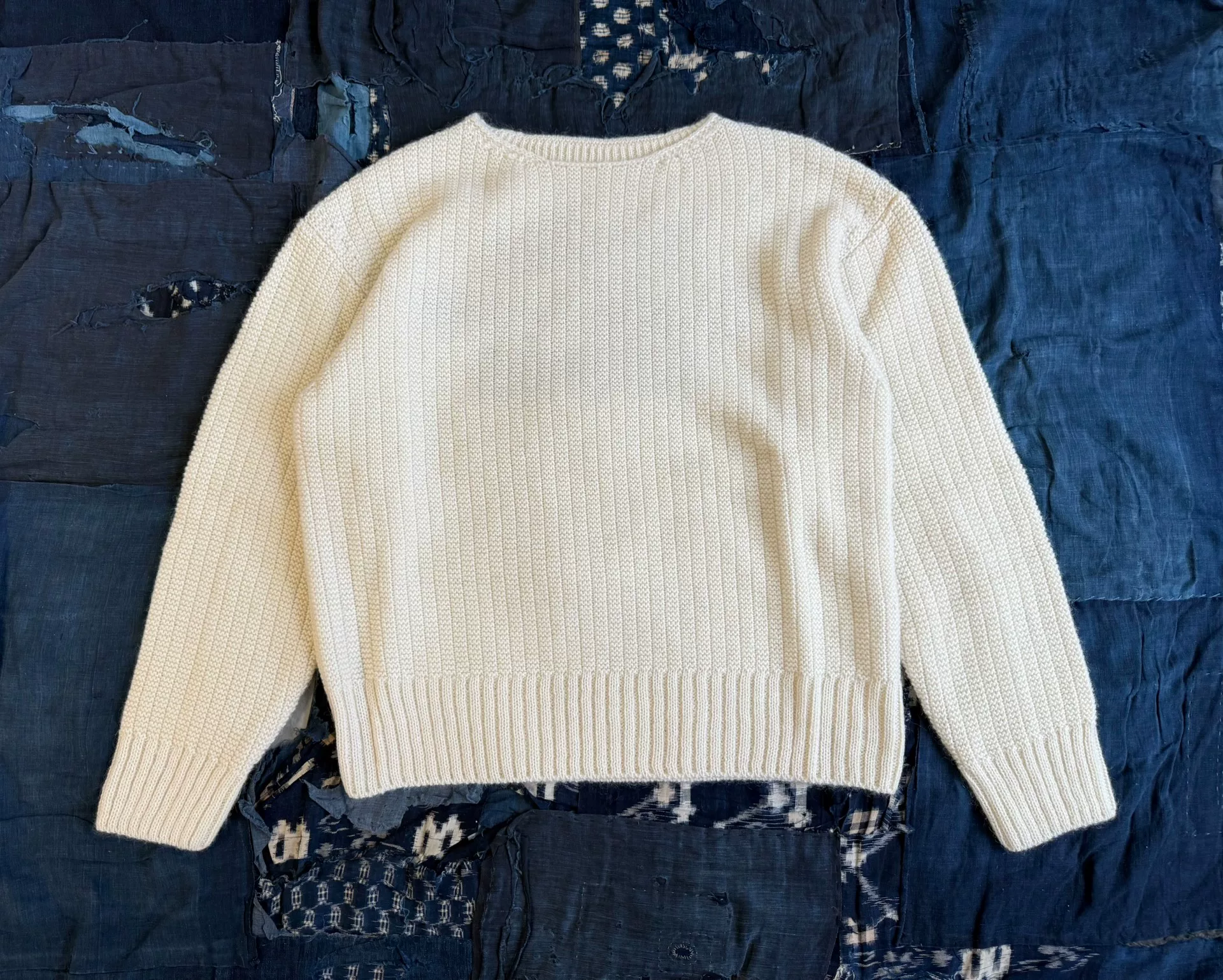 Visvim 25SS Boatneck Mohair Wool Knit — front
