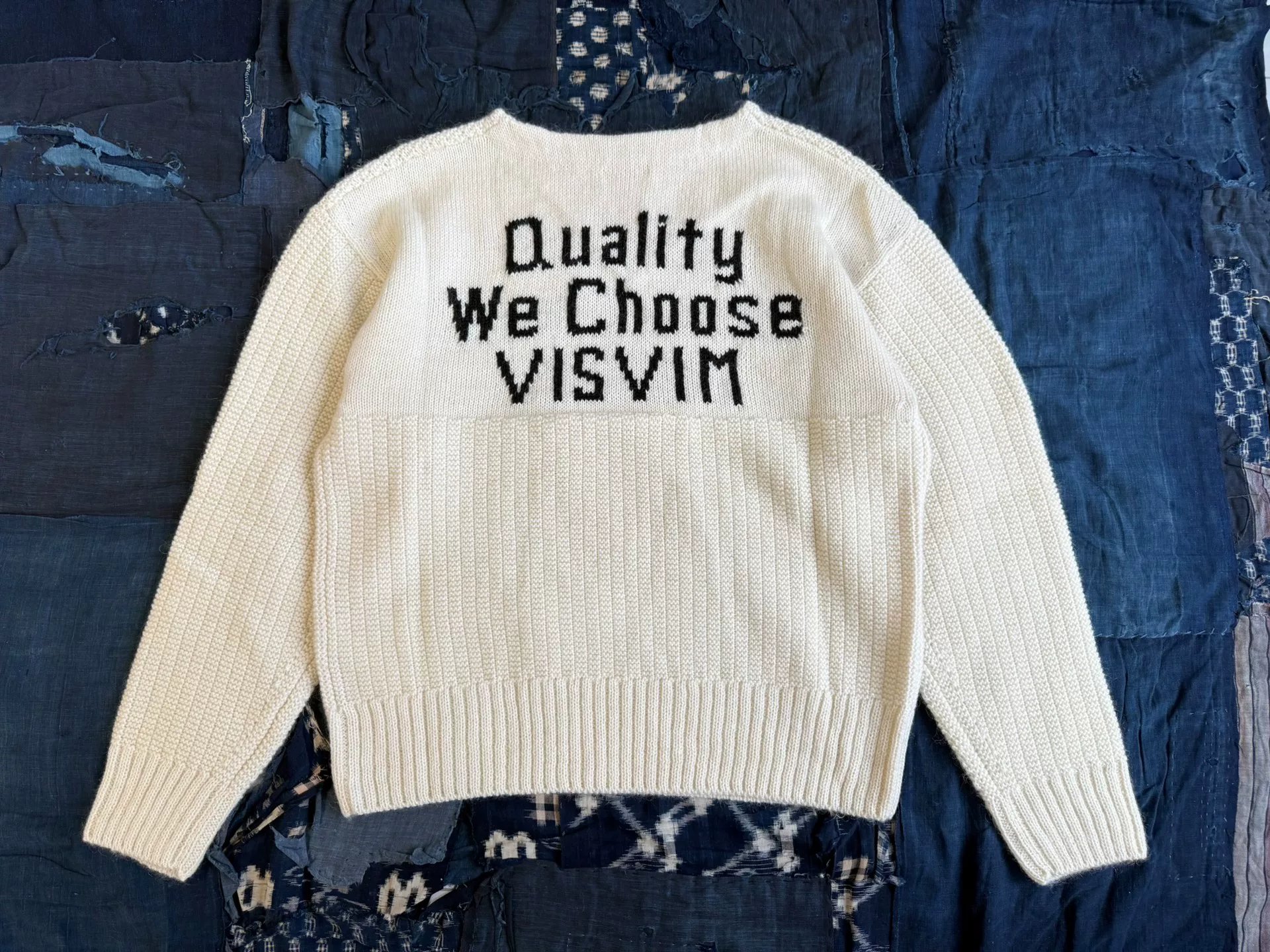Visvim 25SS Boatneck Mohair Wool Knit