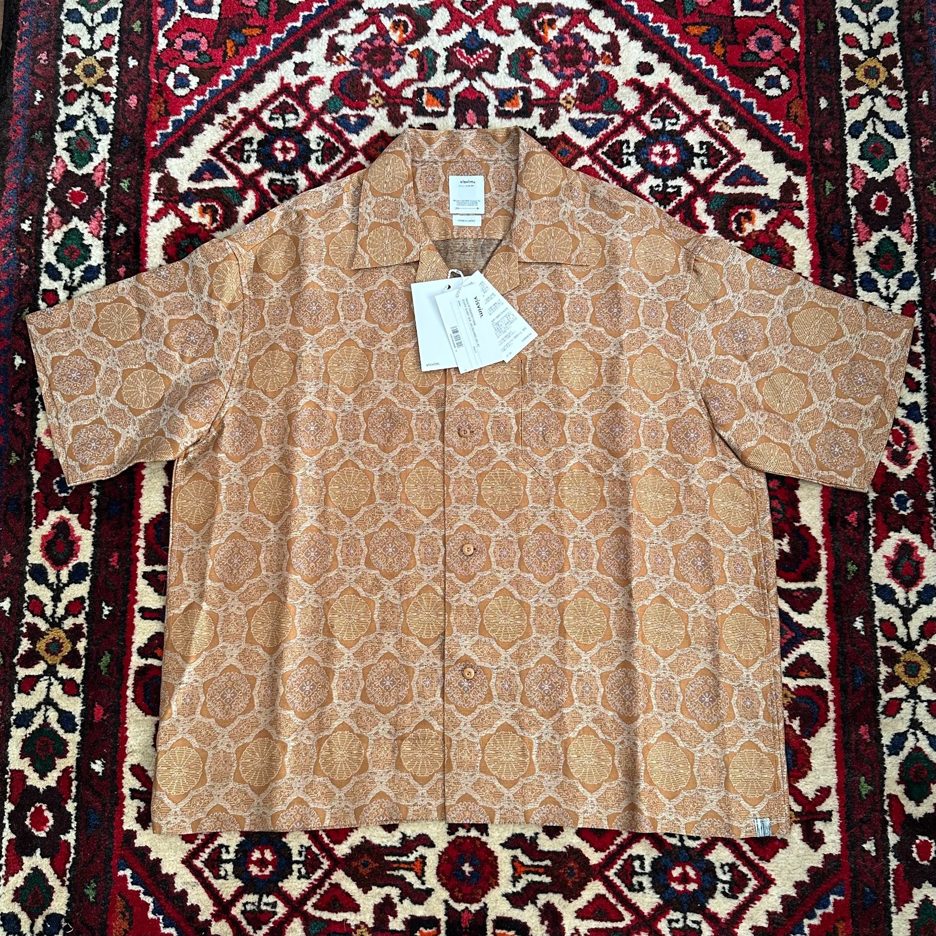 visvim 24AW COPA Silk S/S Shirt — front