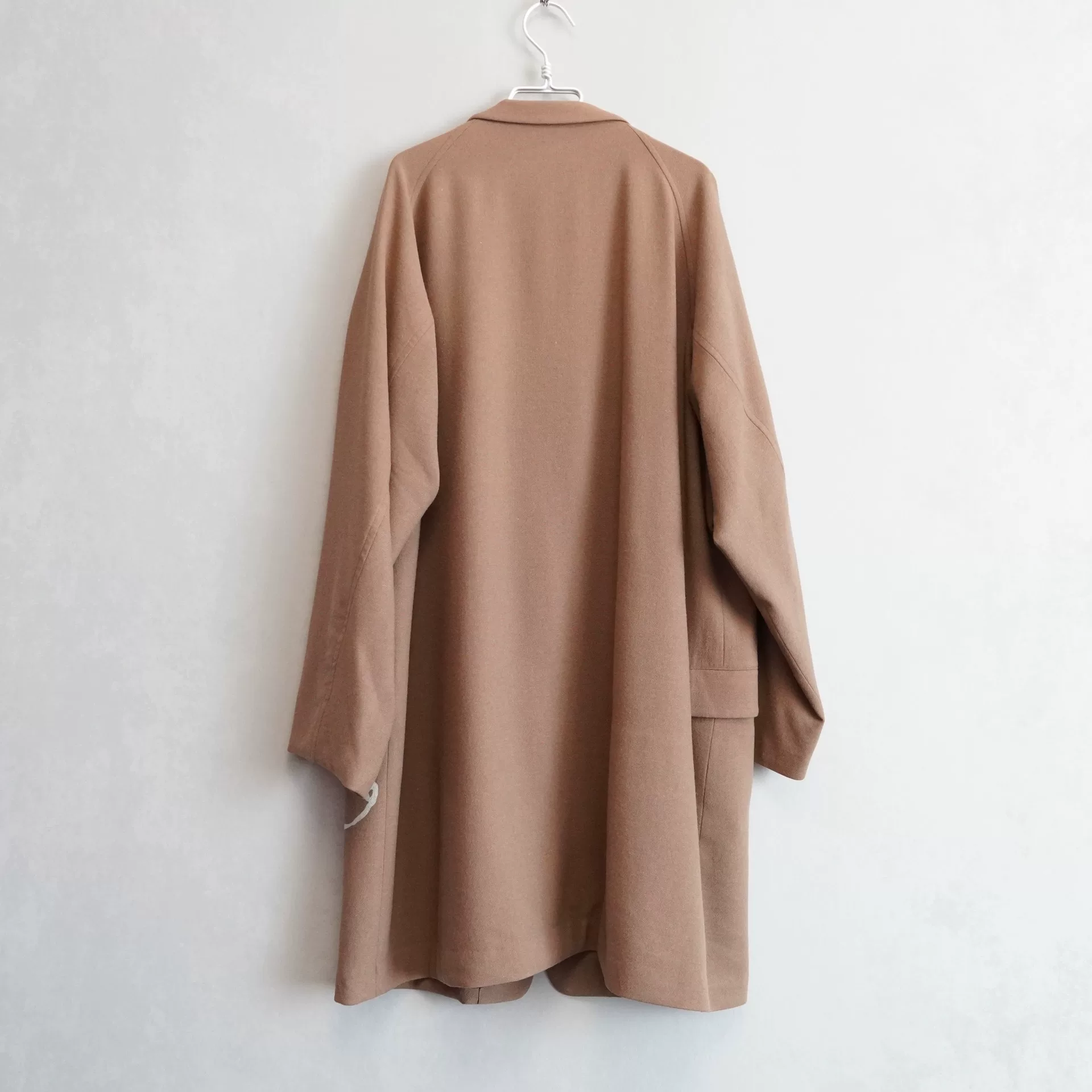 Yohji Yamamoto 17AW Brown Long Jacket — detail