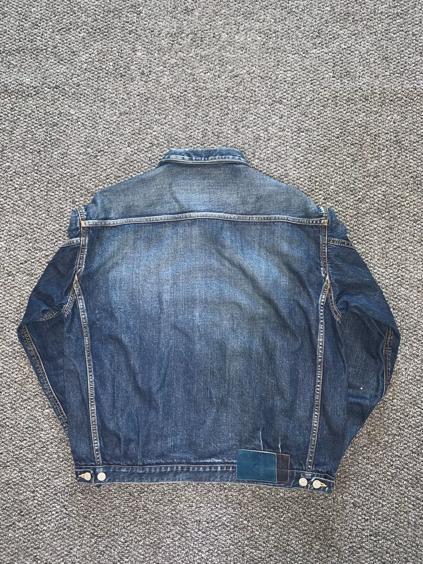 visvim 101xx Washed Denim Jacket 2024 — detail