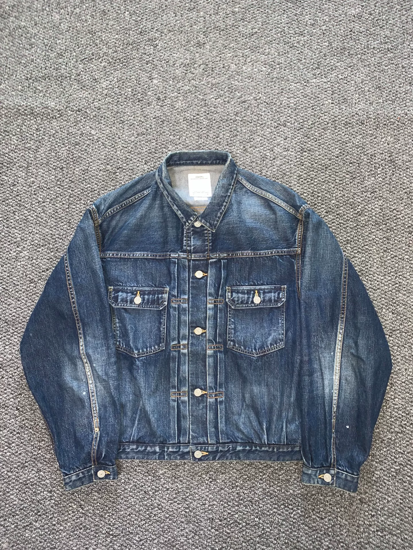 visvim 101xx Washed Denim Jacket 2024