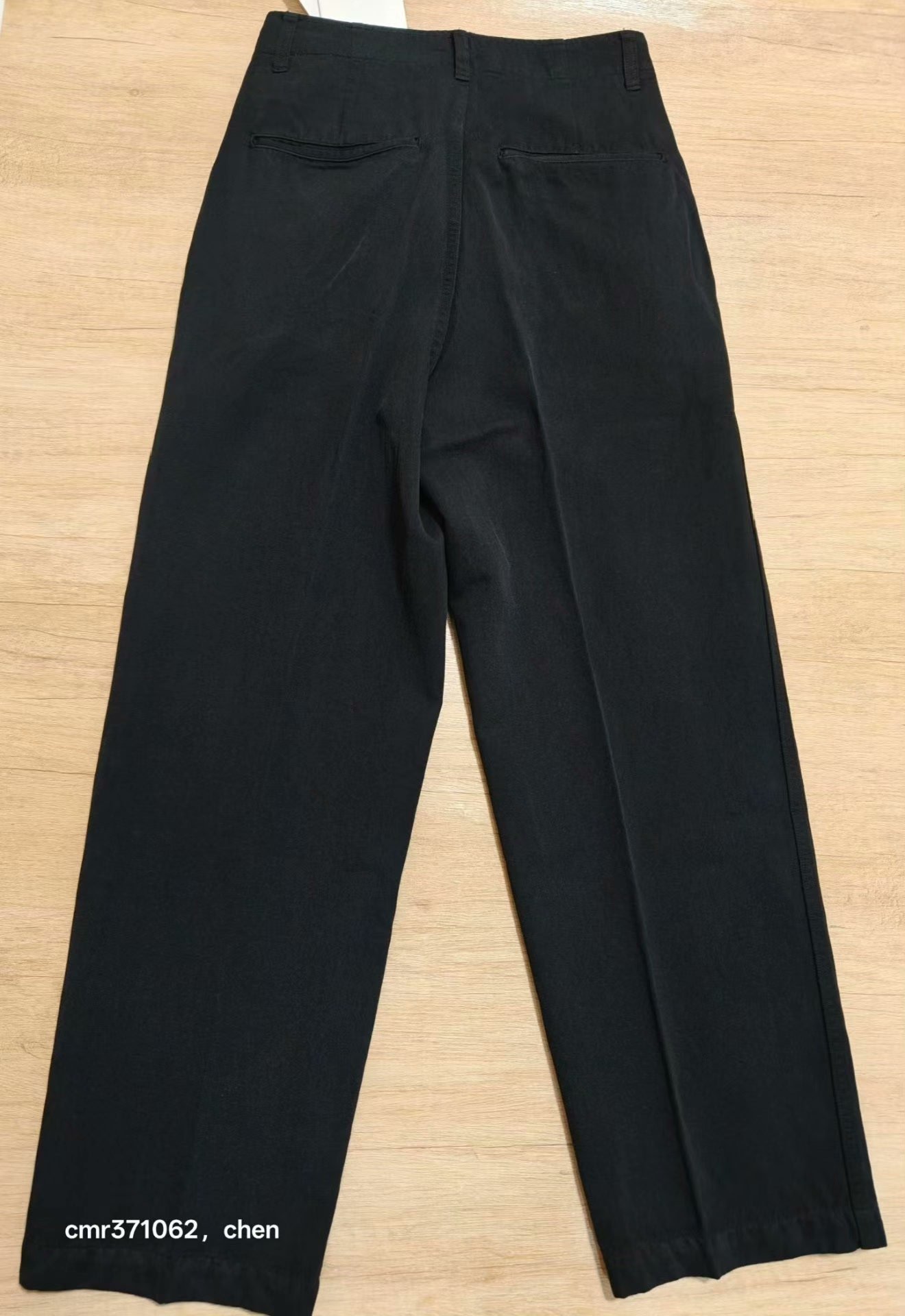 VISVIM 26SS BROADER CHINO DMGD — label
