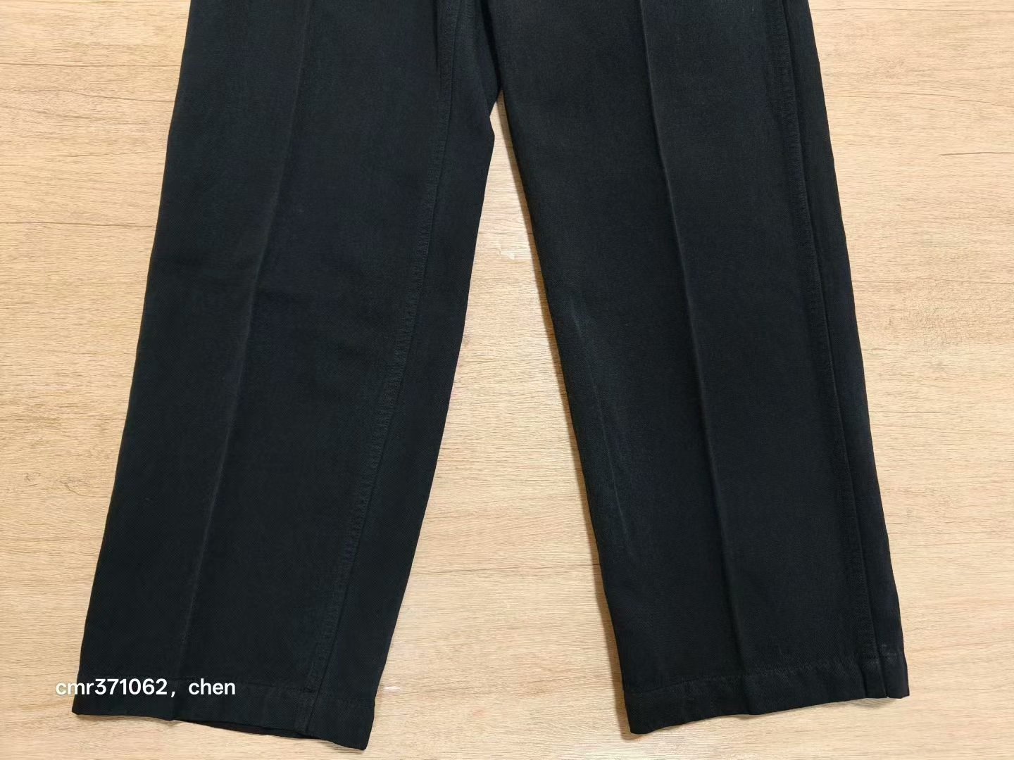 VISVIM 26SS BROADER CHINO DMGD — back