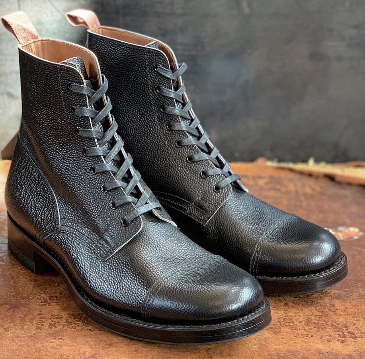 Clinch Graham Boots — detail