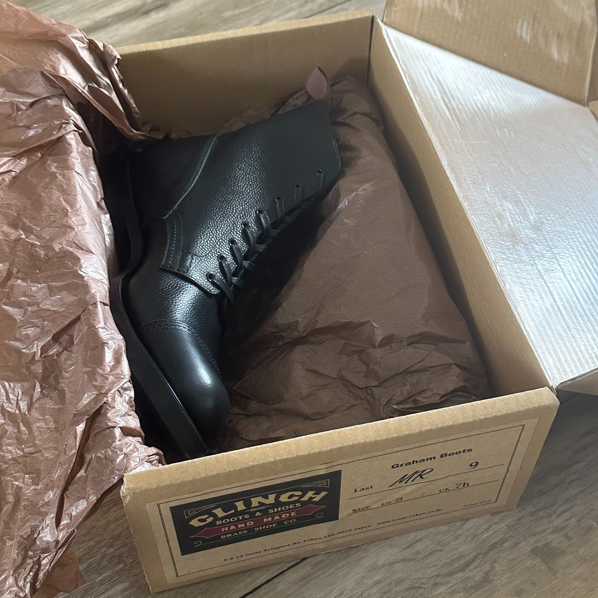 Clinch Graham Boots — front