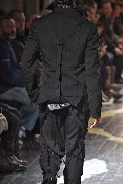 Yohji Yamamoto 2016 AW Parachute Strap Blazer — label