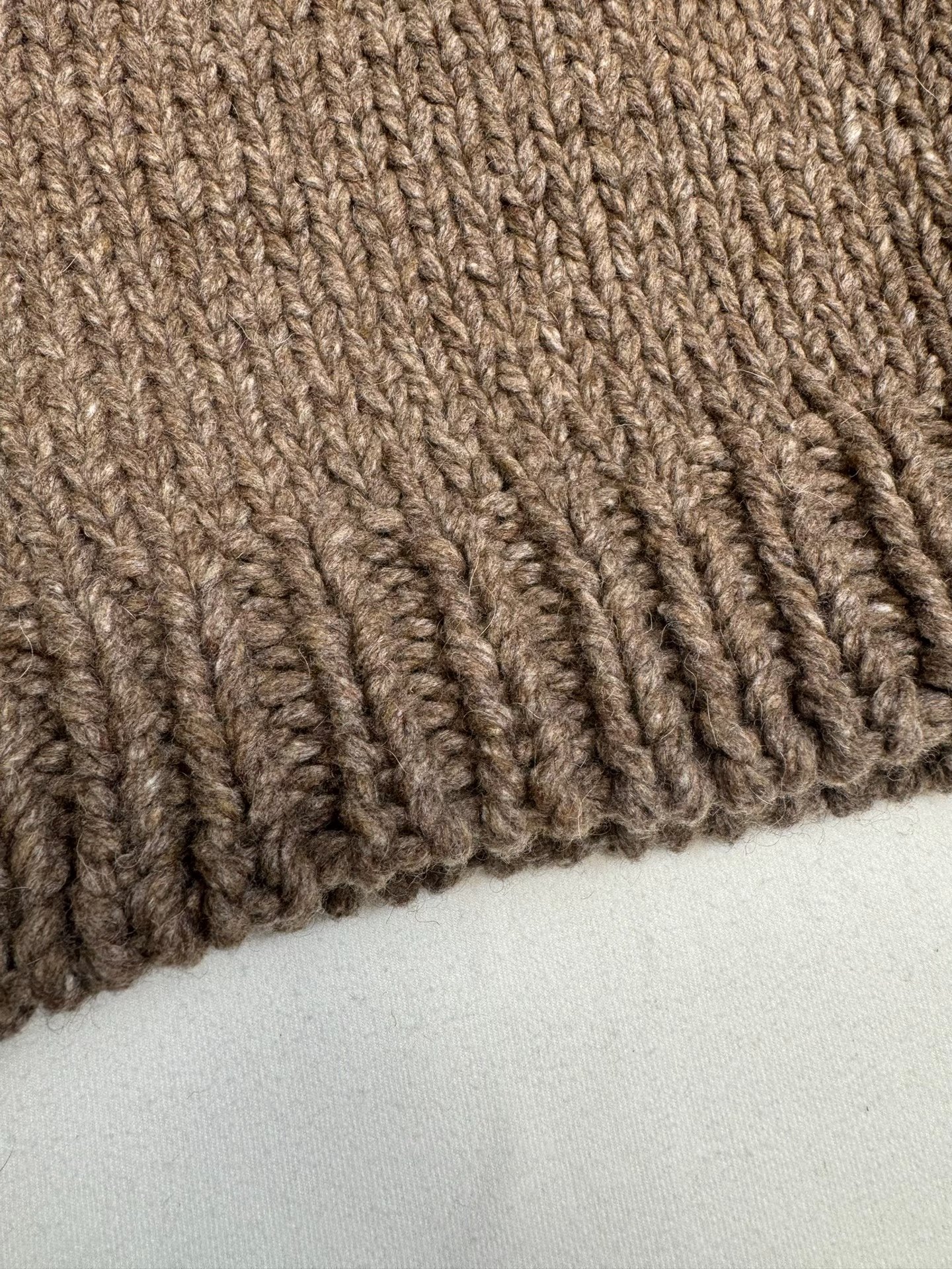 Visvim 25aw Amplus Boatneck Hand Knit Sweater — detail