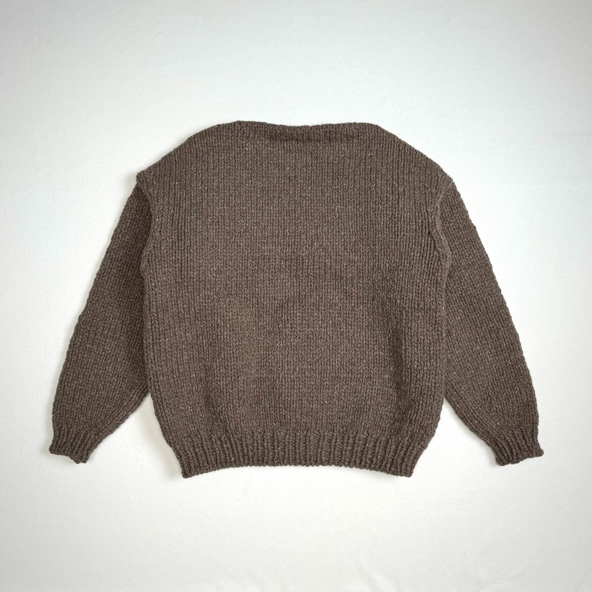 Visvim 25aw Amplus Boatneck Hand Knit Sweater — front