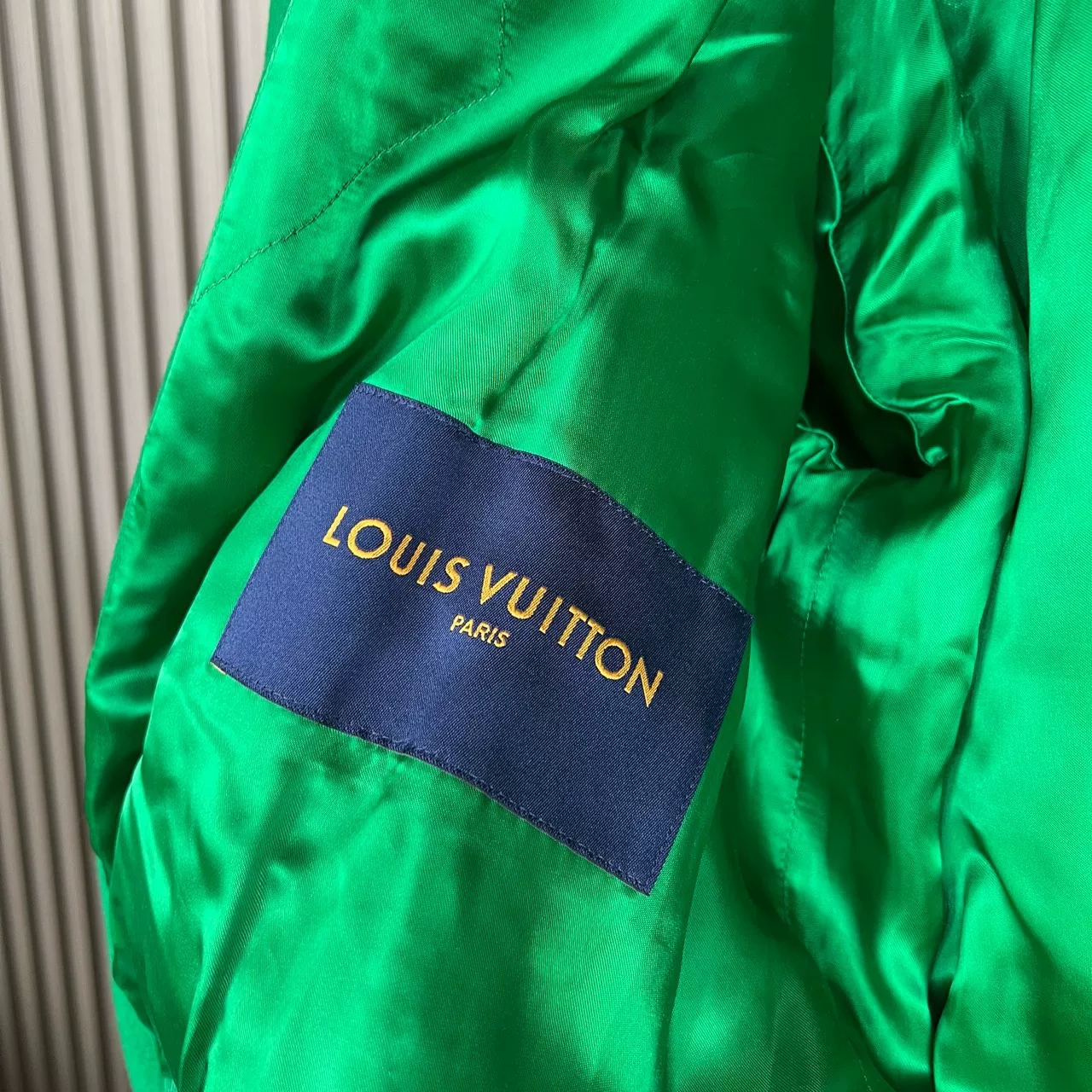 Louis Vuitton LV Embroidered Varsity Jacket — back